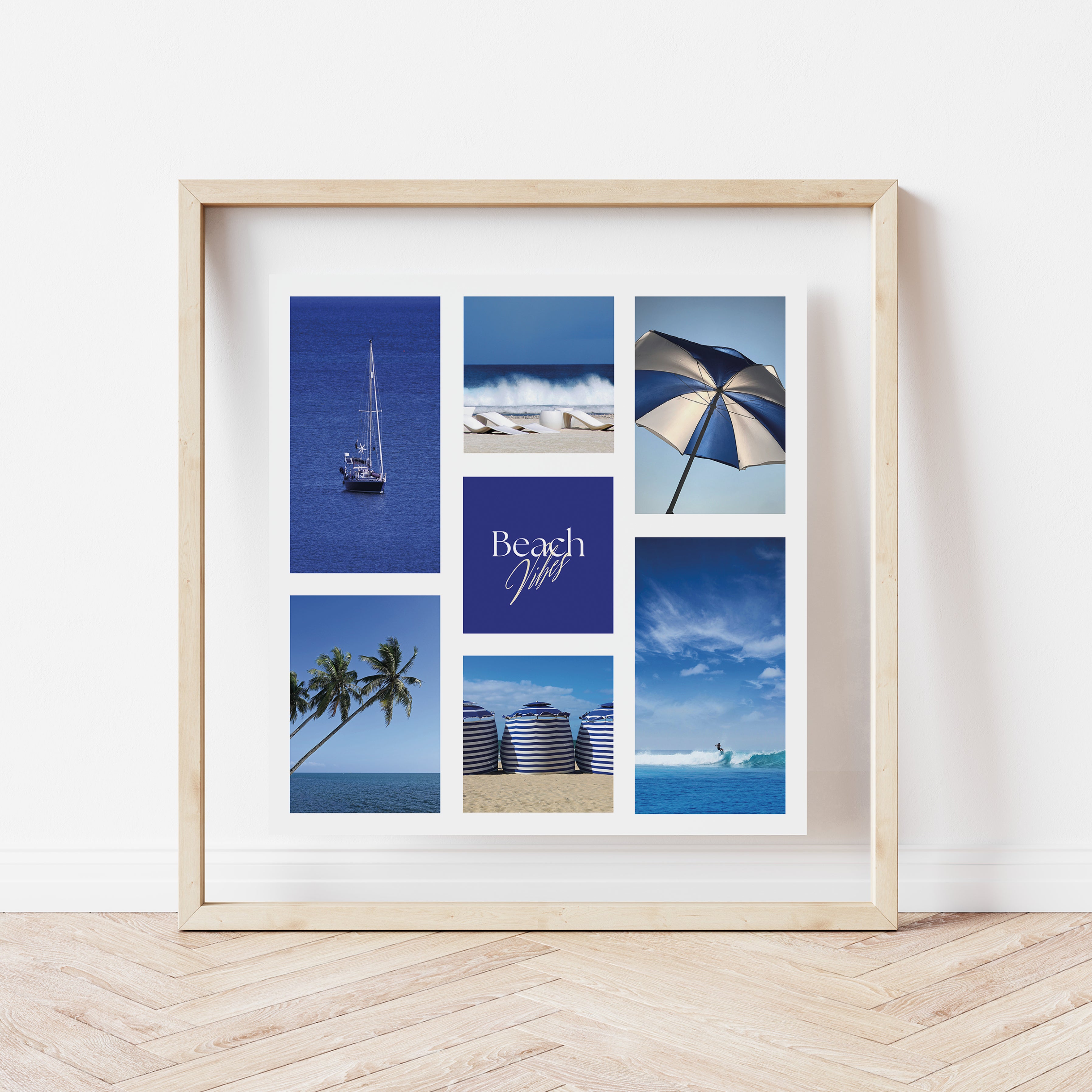 Digital Poster Sea & Beach - Beach Vibes Collection No. 3