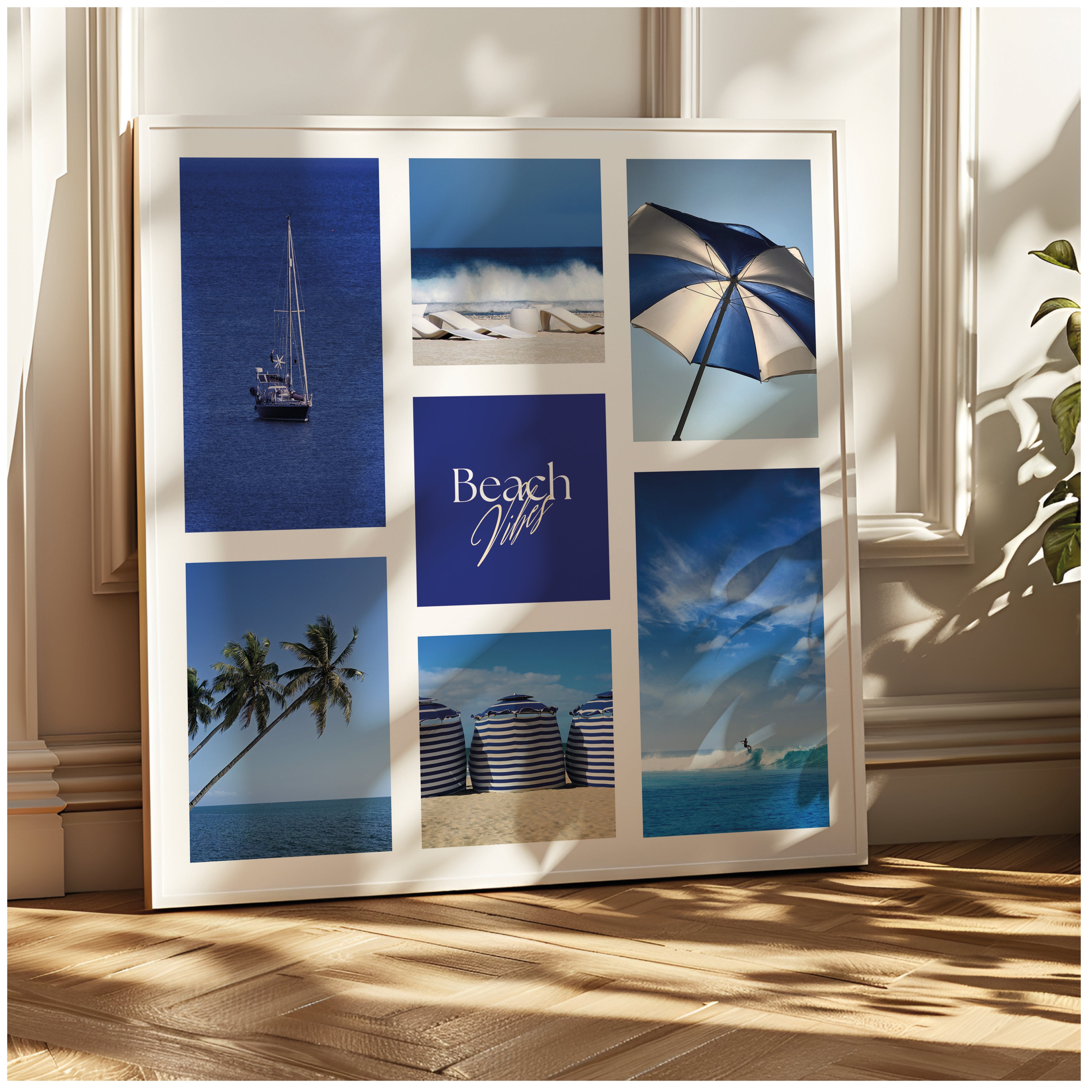 Digital Poster Sea & Beach - Beach Vibes Collection No. 3