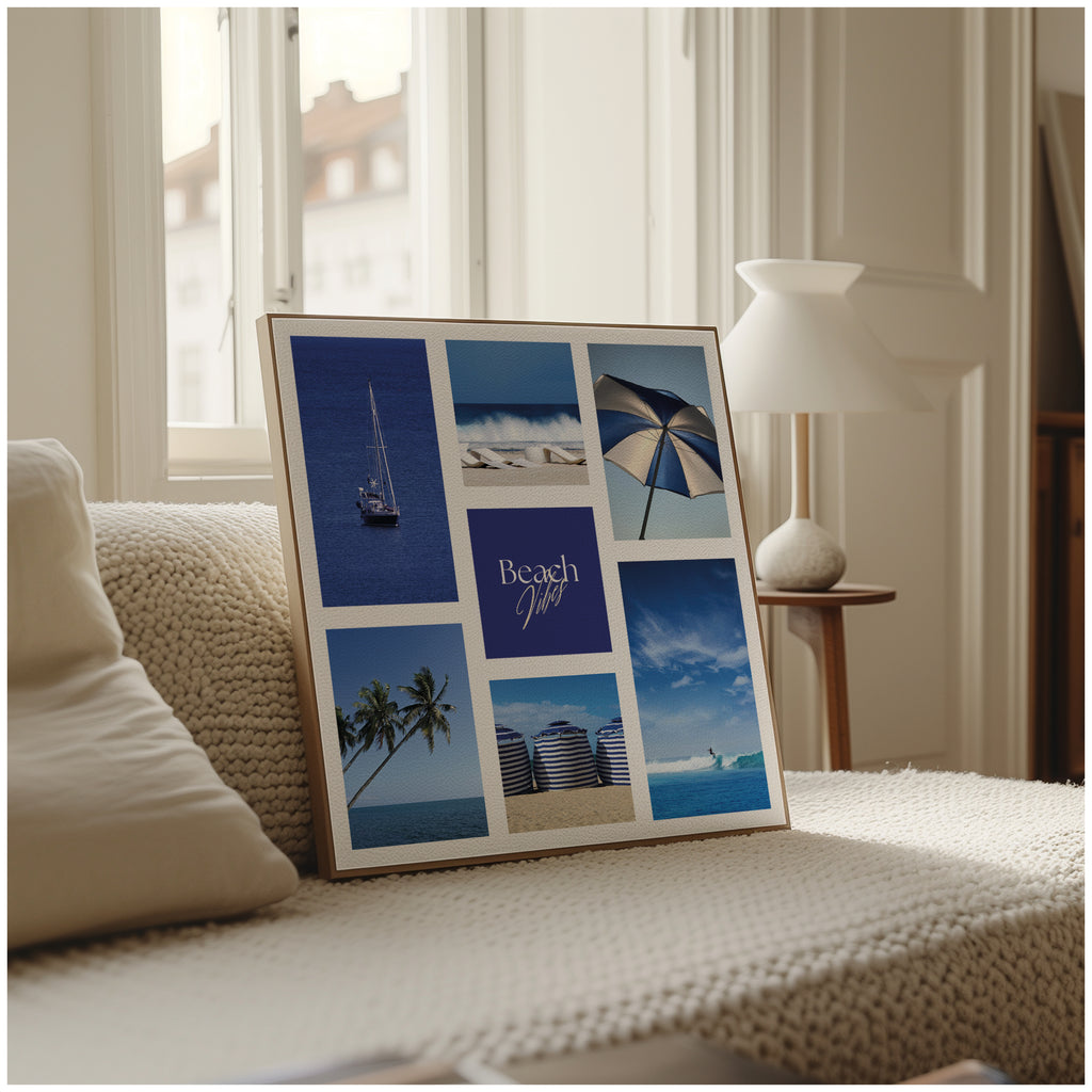 Póster digital Mar & Playa - Colección Beach Vibes N.º 3