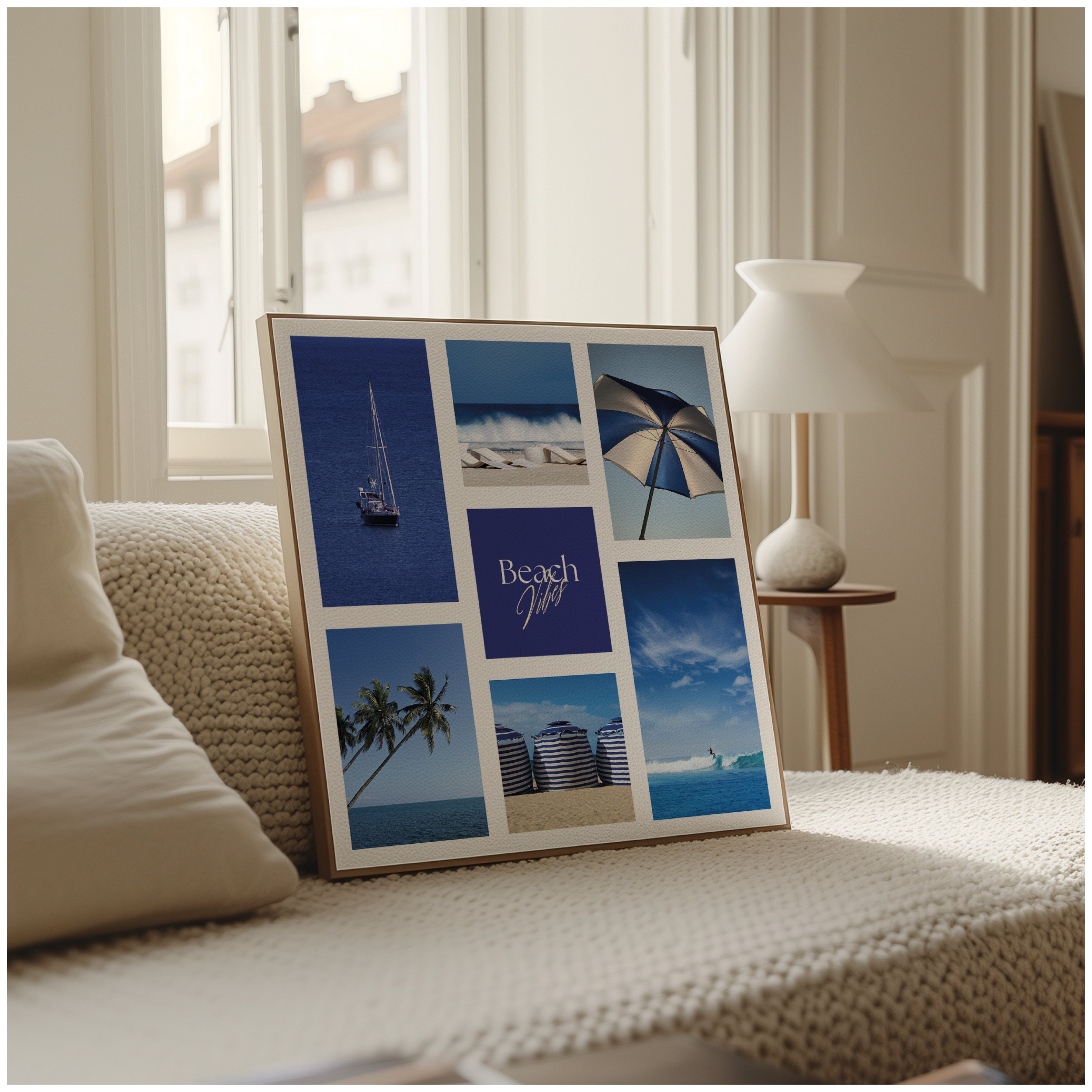 Digital Poster Sea & Beach - Beach Vibes Collection No. 3