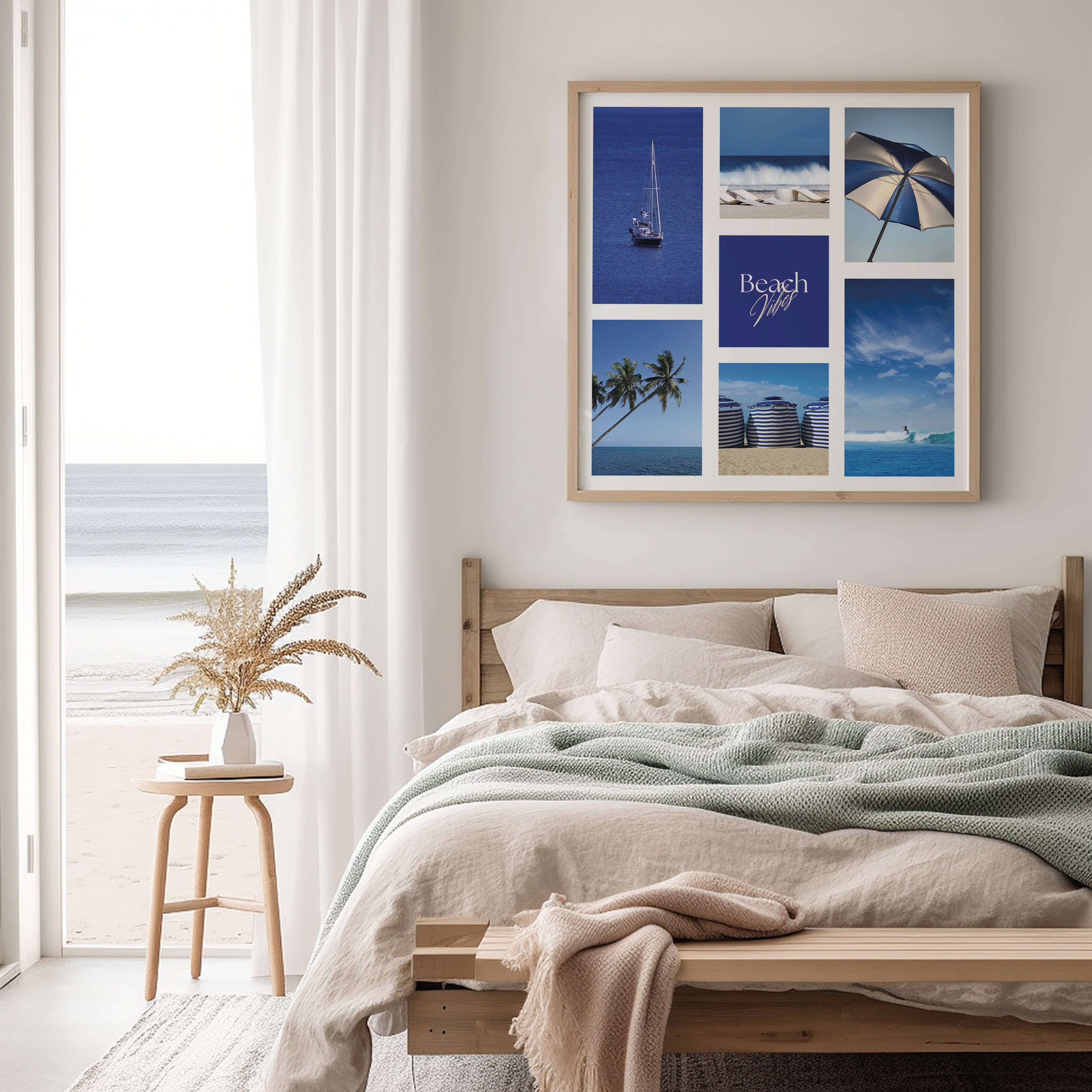 Póster digital Mar & Playa - Colección Beach Vibes N.º 3