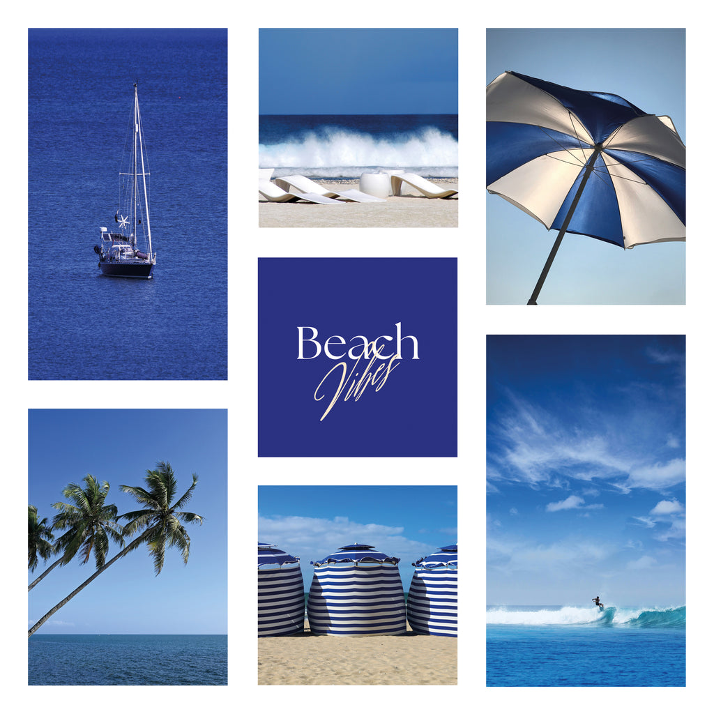 Póster digital Mar & Playa - Colección Beach Vibes N.º 3