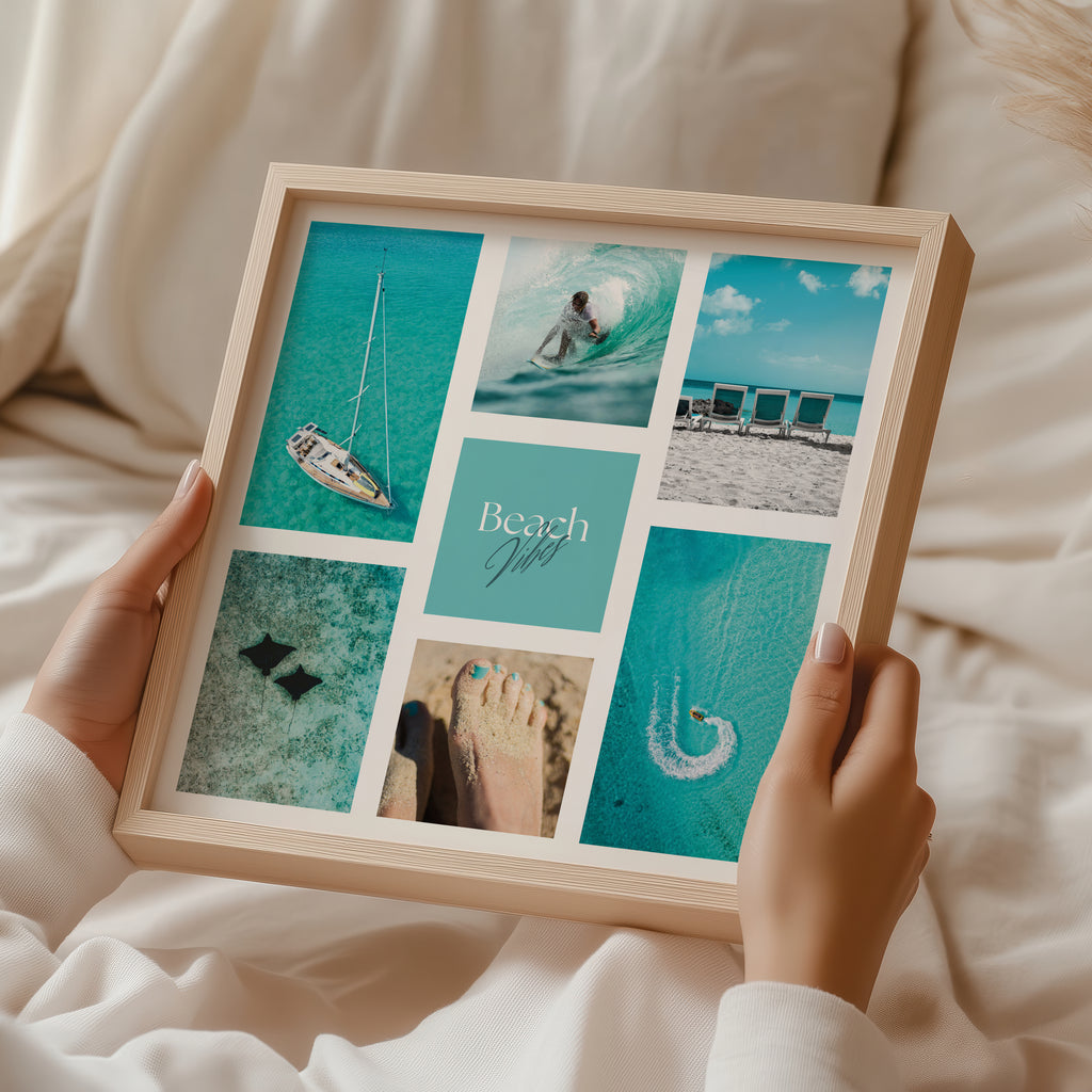 Digital Poster Sea & Beach - Beach Vibes Collection No. 3