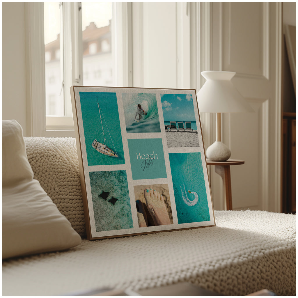 Digital Poster Sea & Beach - Beach Vibes Collection No. 3