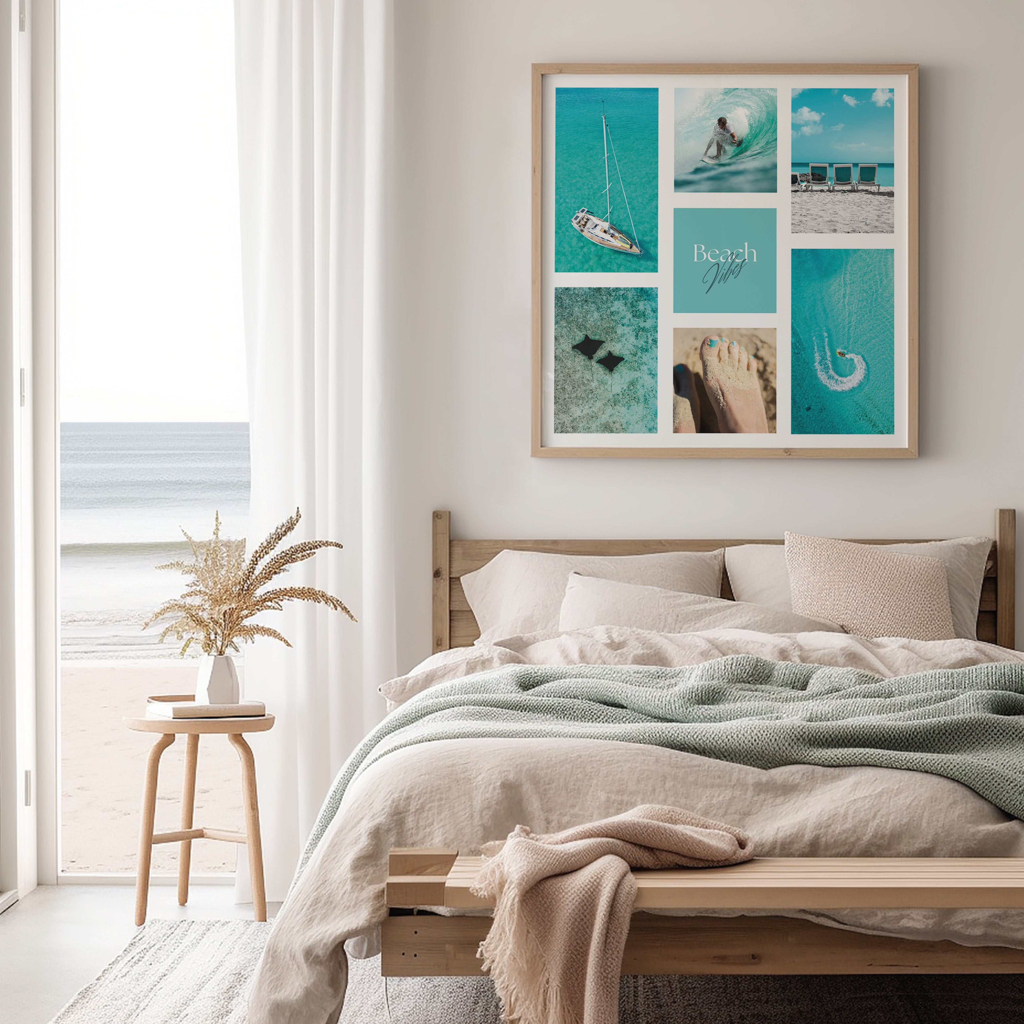 Digital Poster Sea & Beach - Beach Vibes Collection No. 3