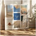 Digital Poster Sea & Beach - Beach Vibes Collection No. 3