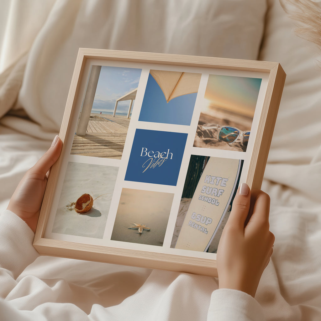 Digital Poster Sea & Beach - Beach Vibes Collection No. 3