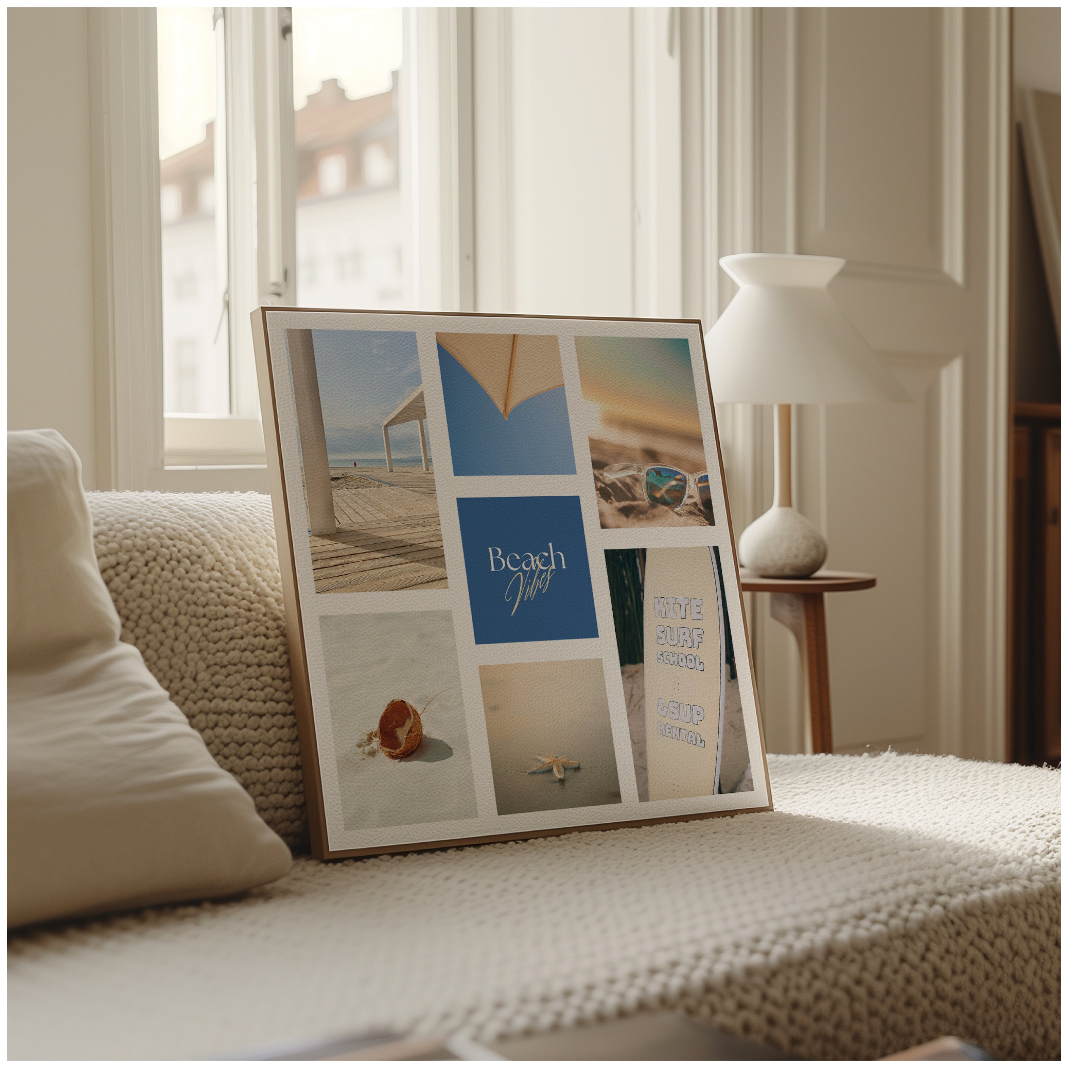 Digital Poster Sea & Beach - Beach Vibes Collection No. 3