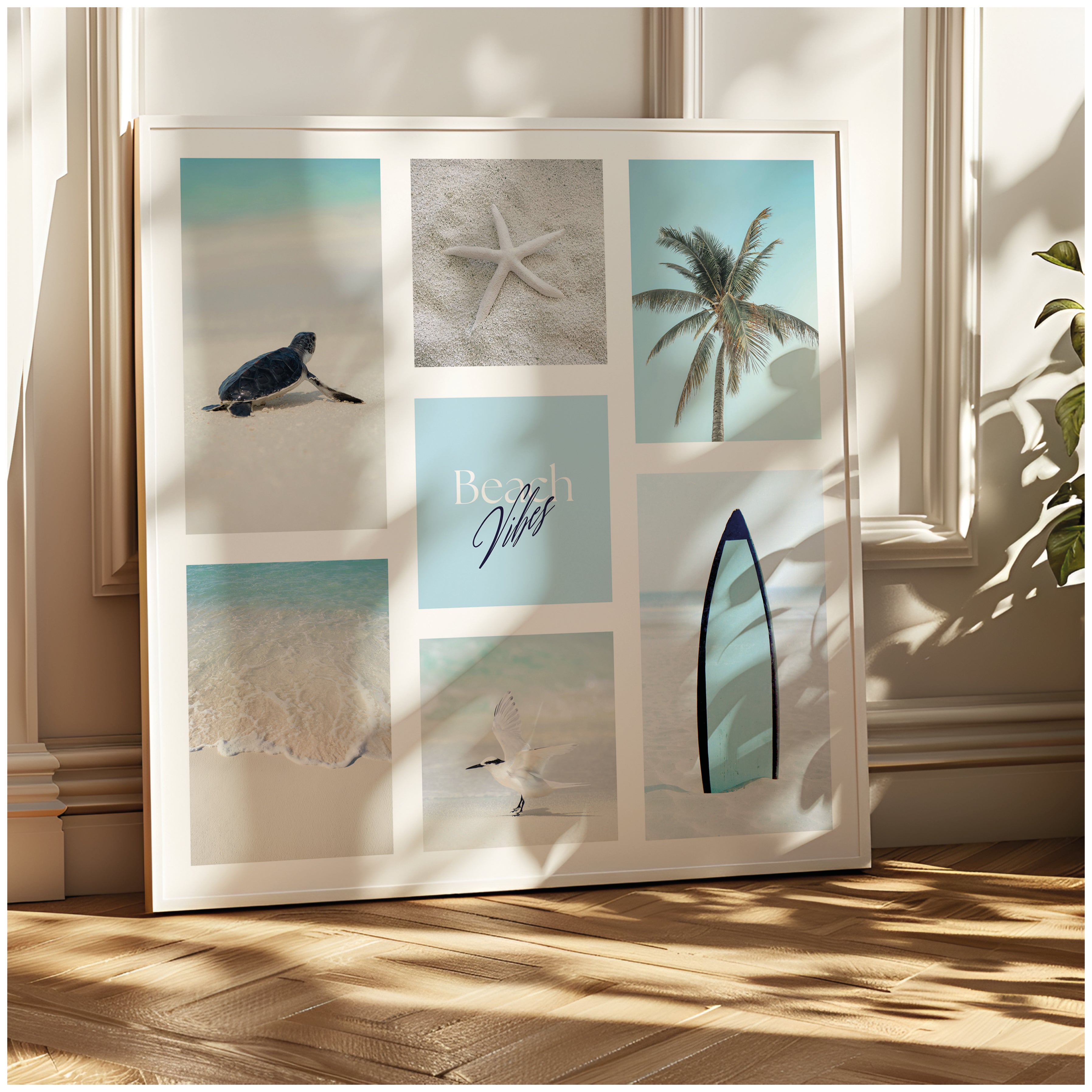 Digital poster Sea & Beach - Beach Vibes Collection No. 1