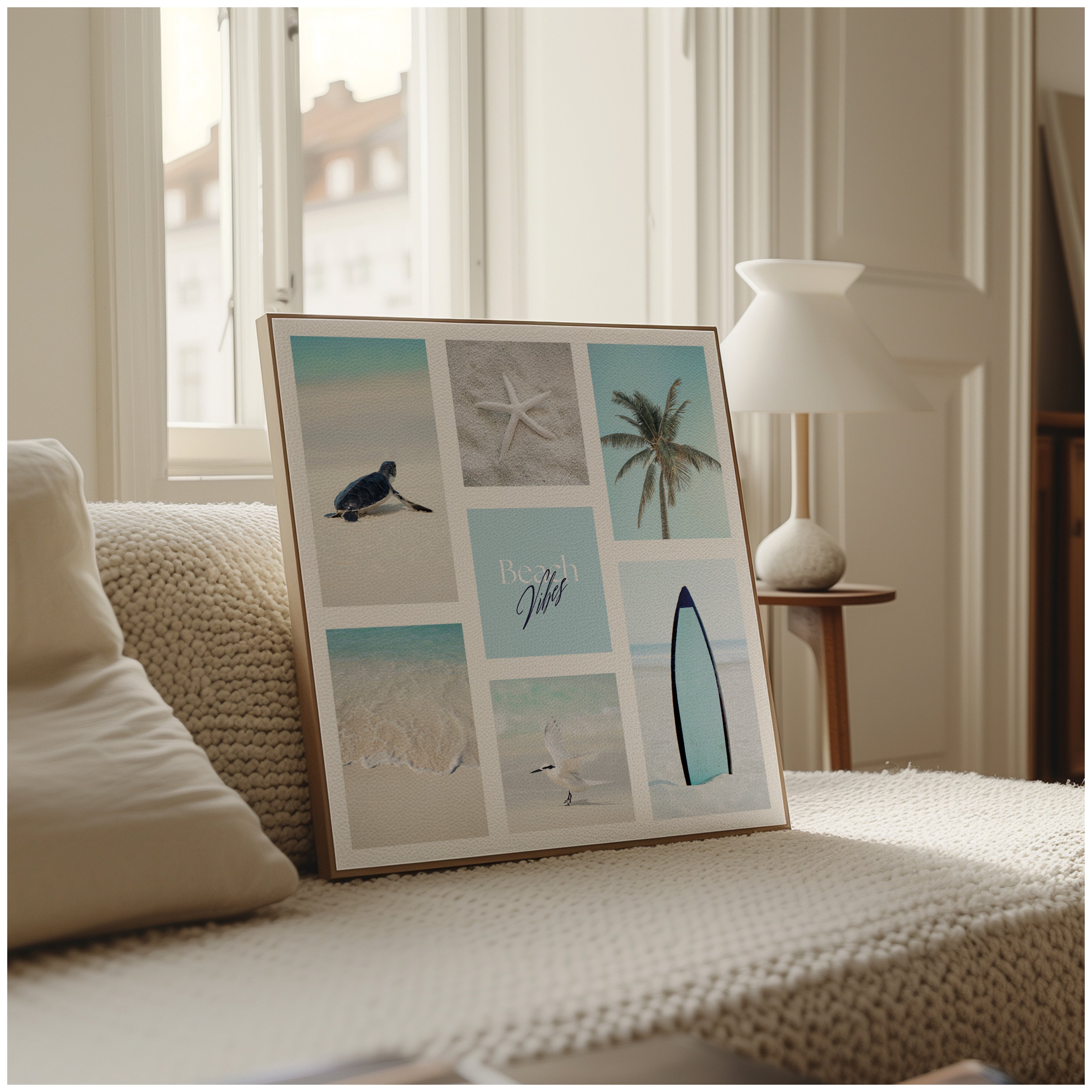 Póster digital Mar & Playa - Colección Beach Vibes N° 1