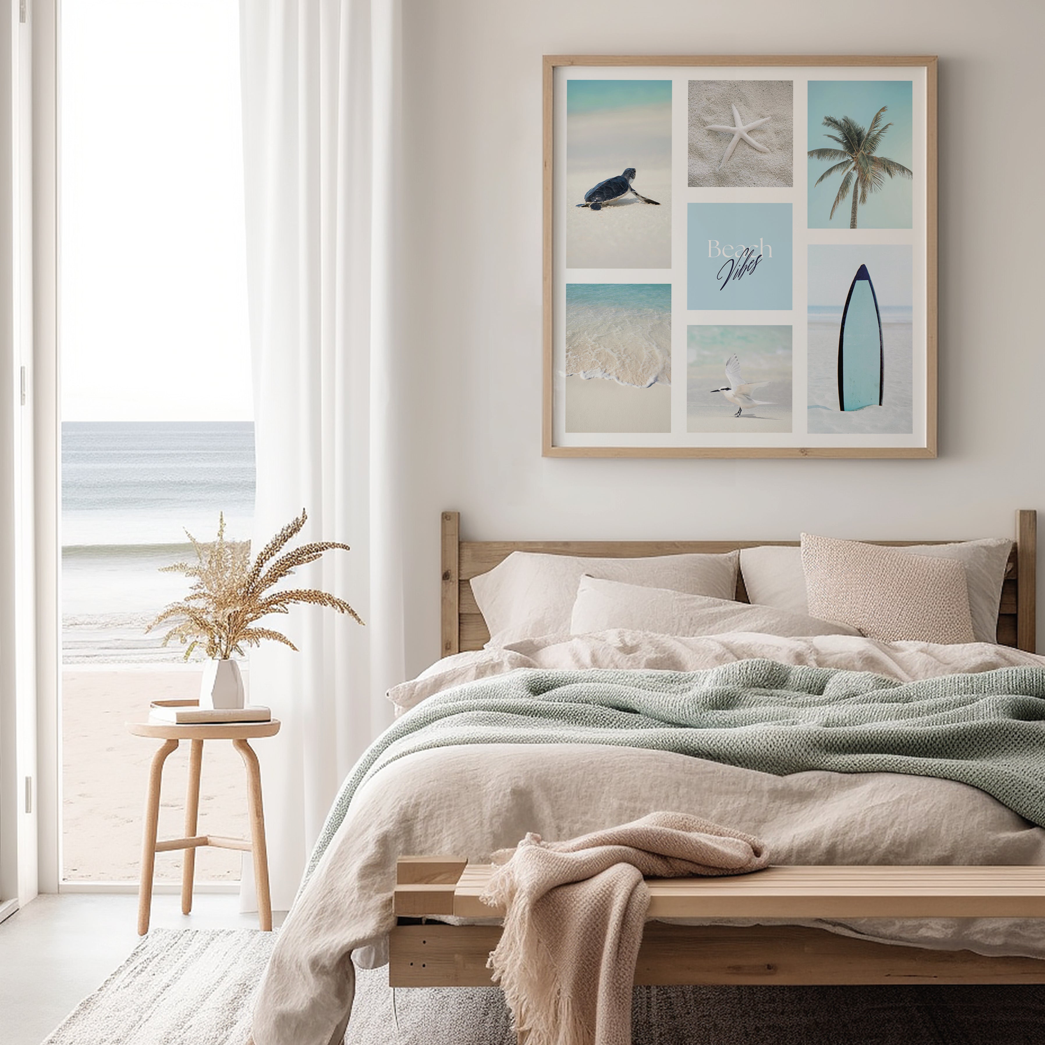 Digital poster Sea & Beach - Beach Vibes Collection No. 1