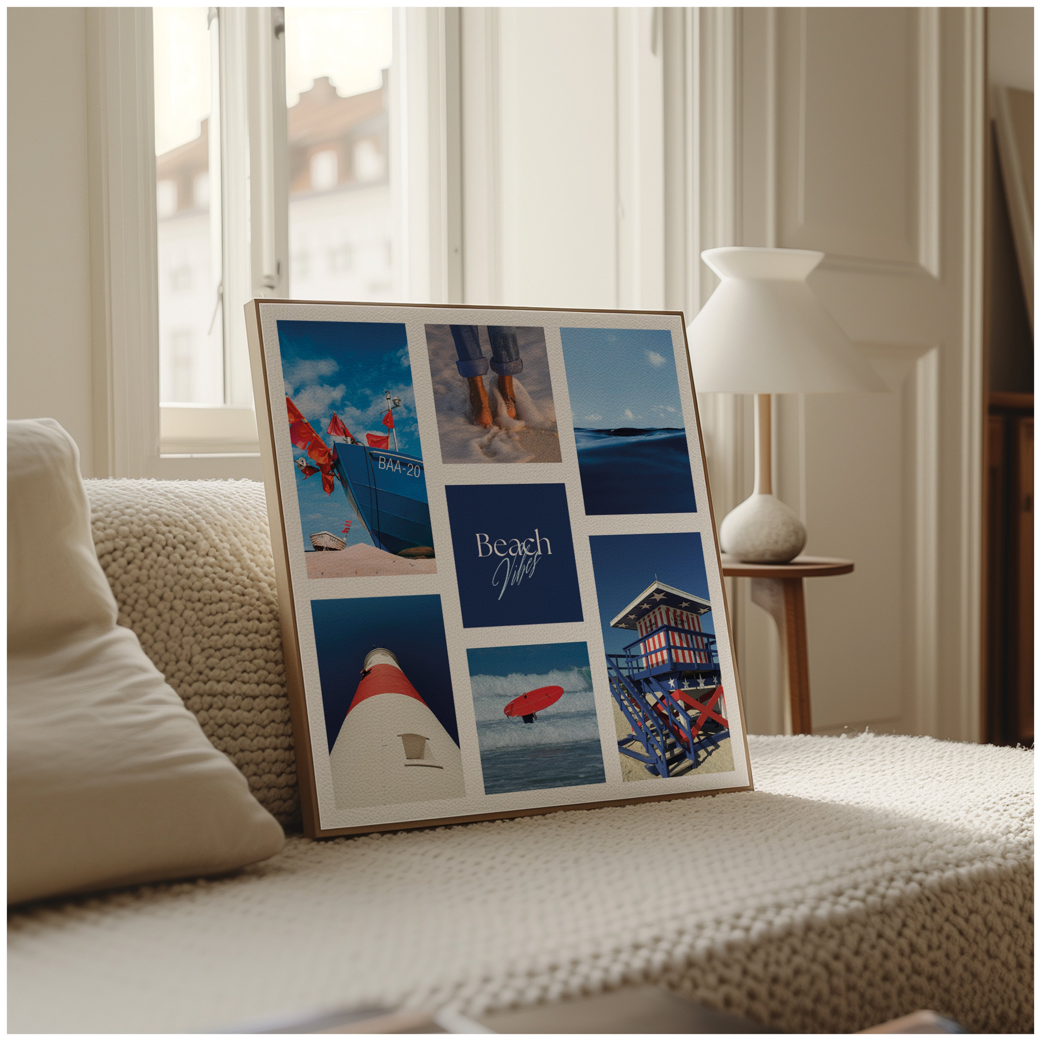 Digital poster Sea & Beach - Beach Vibes Collection No. 1