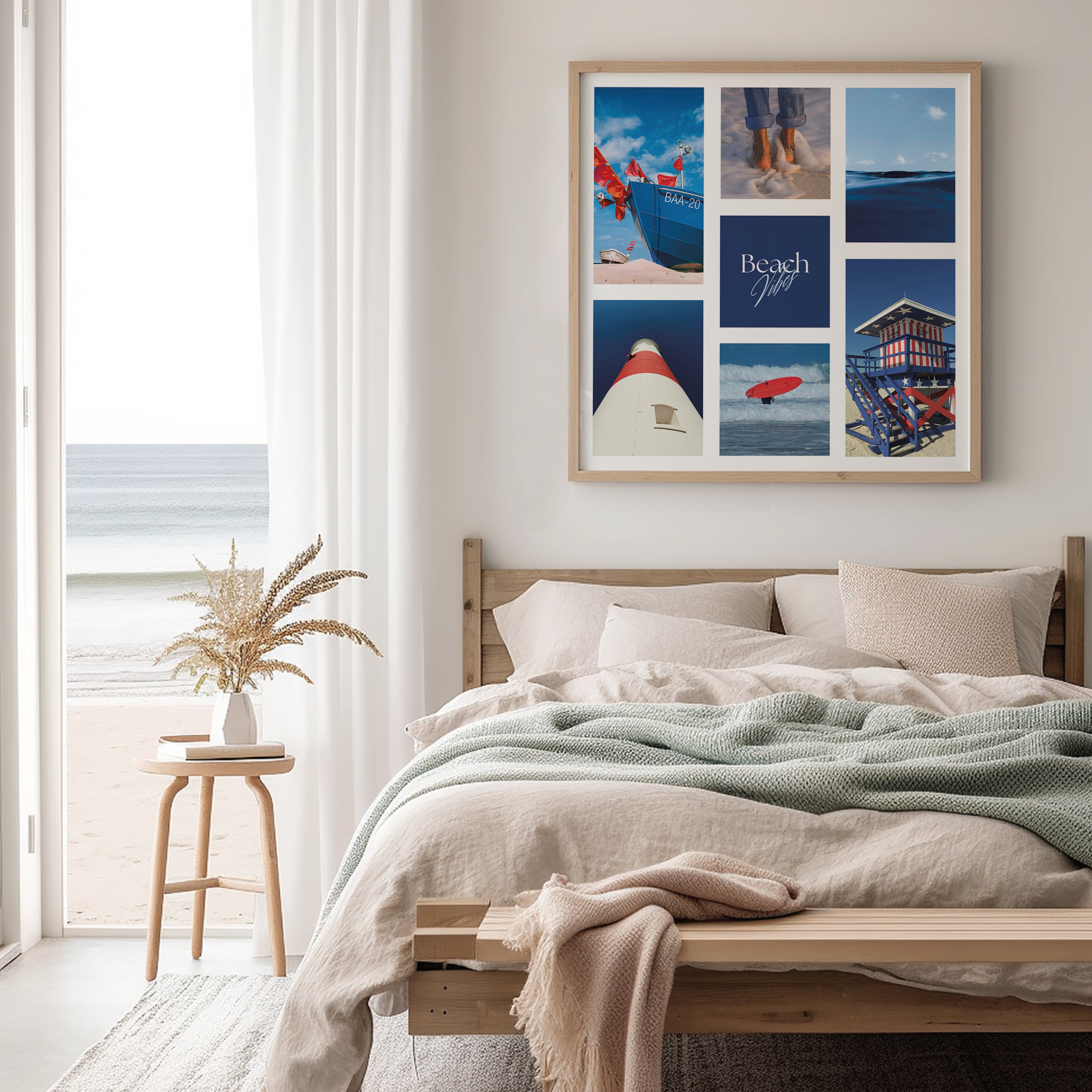 Digital poster Sea & Beach - Beach Vibes Collection No. 1