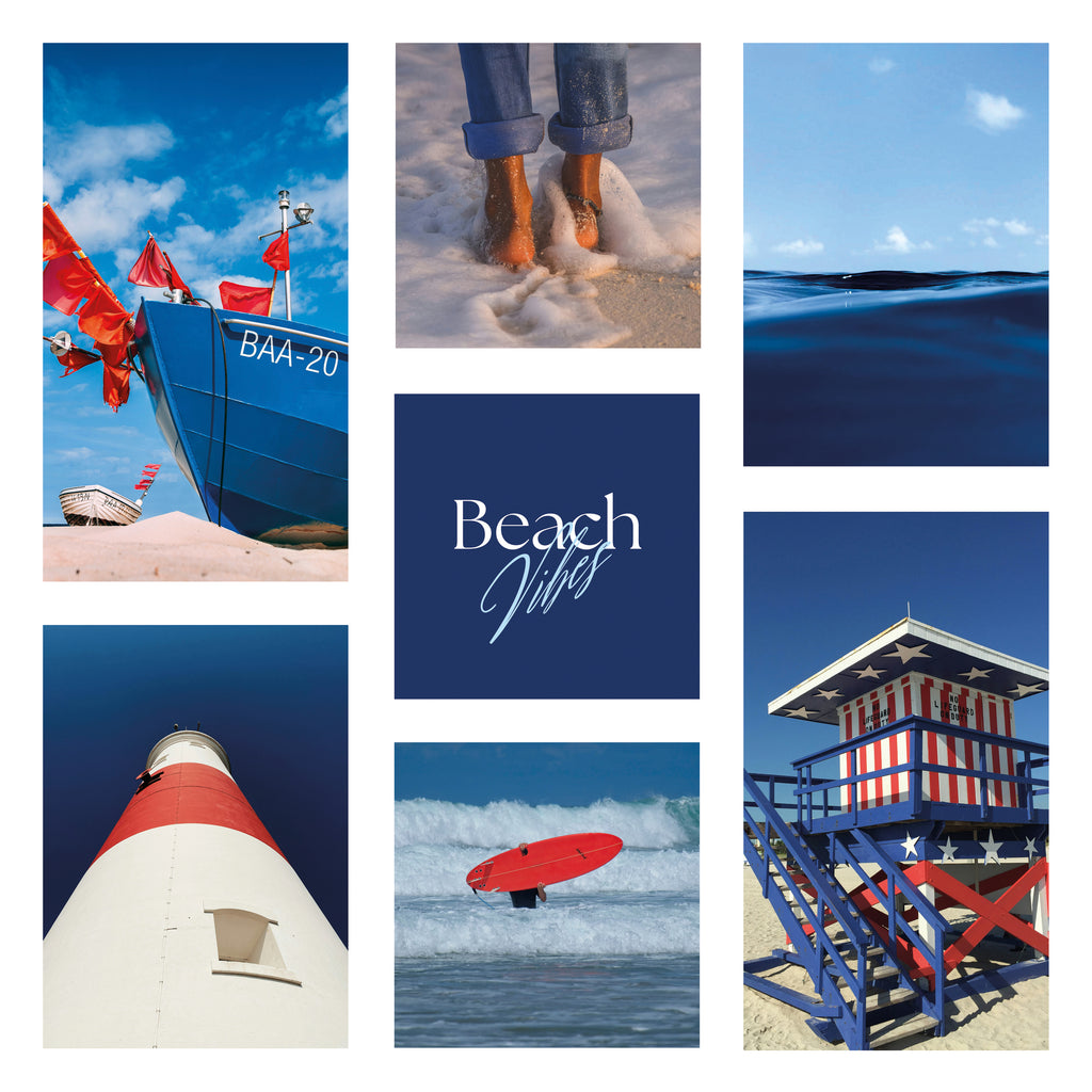 Digital poster Sea & Beach - Beach Vibes Collection No. 1