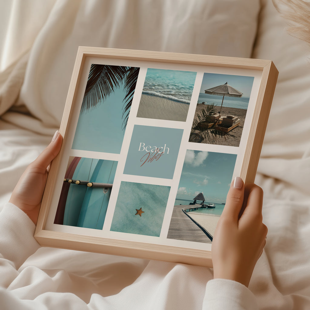 Digital poster Sea & Beach - Beach Vibes Collection No. 1