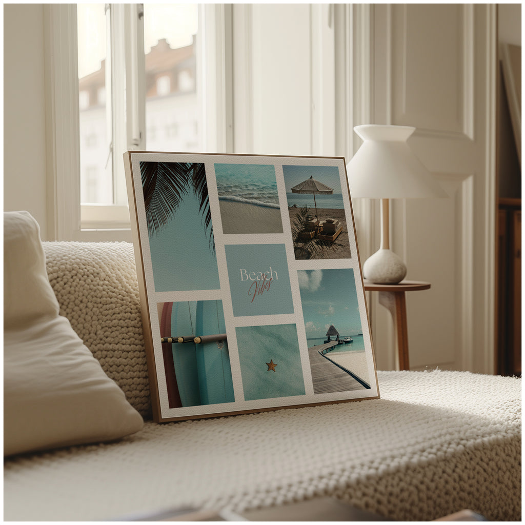 Digital poster Sea & Beach - Beach Vibes Collection No. 1