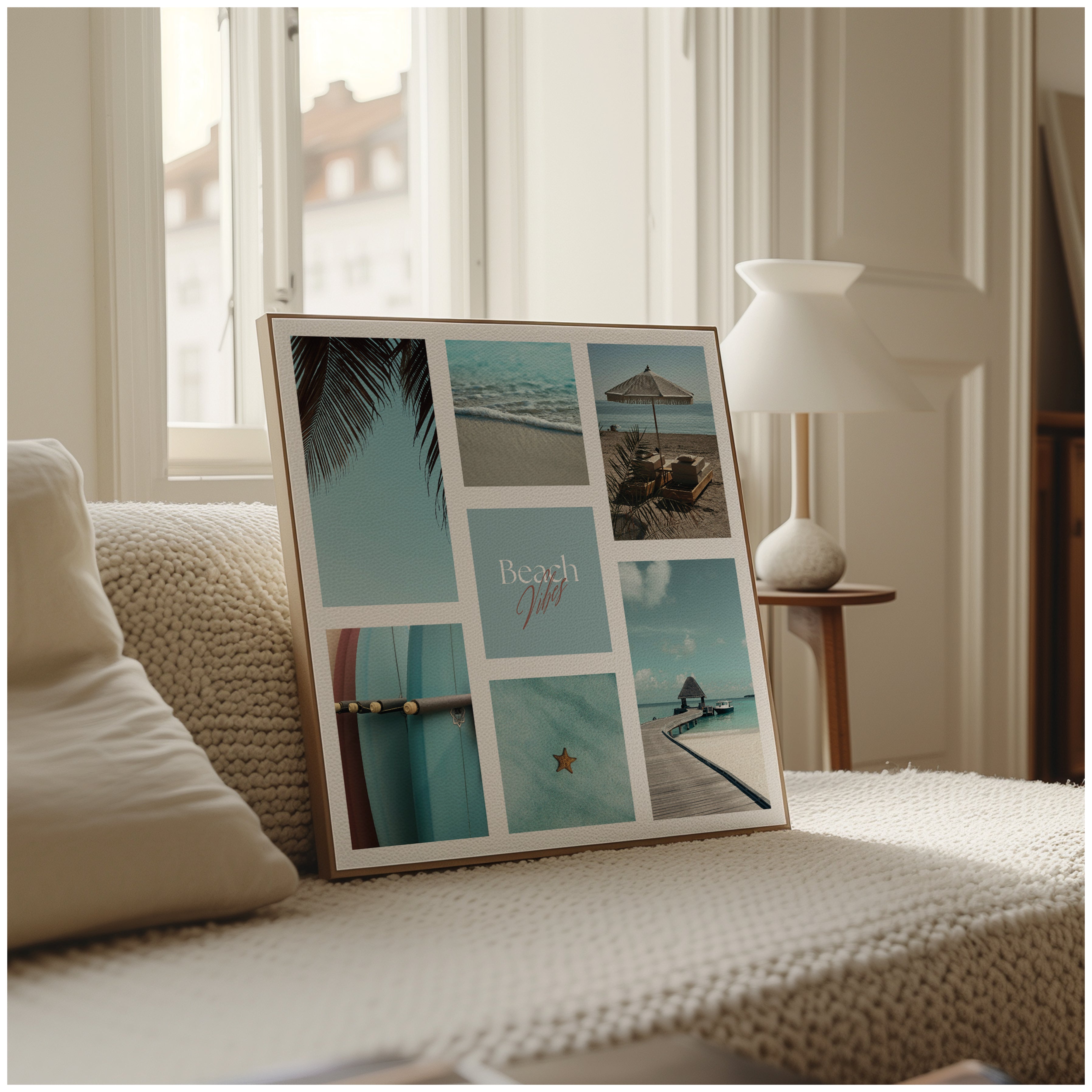Digital poster Sea & Beach - Beach Vibes Collection No. 1