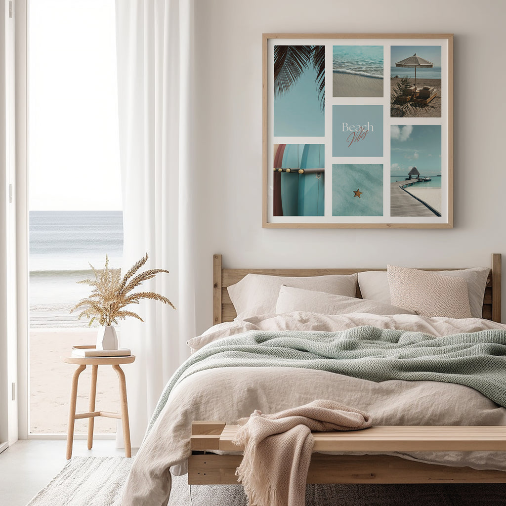 Digital poster Sea & Beach - Beach Vibes Collection No. 1