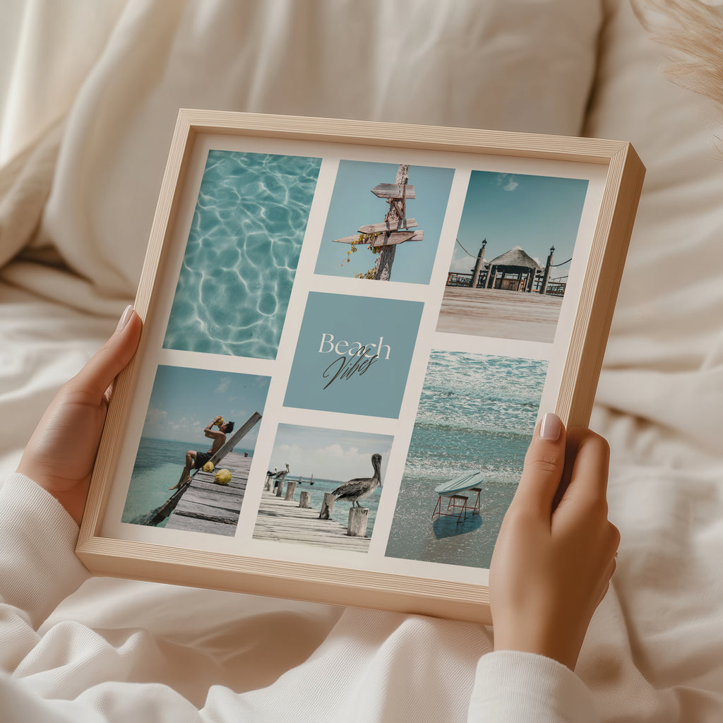Póster digital Mar & Playa - Colección Beach Vibes N° 1