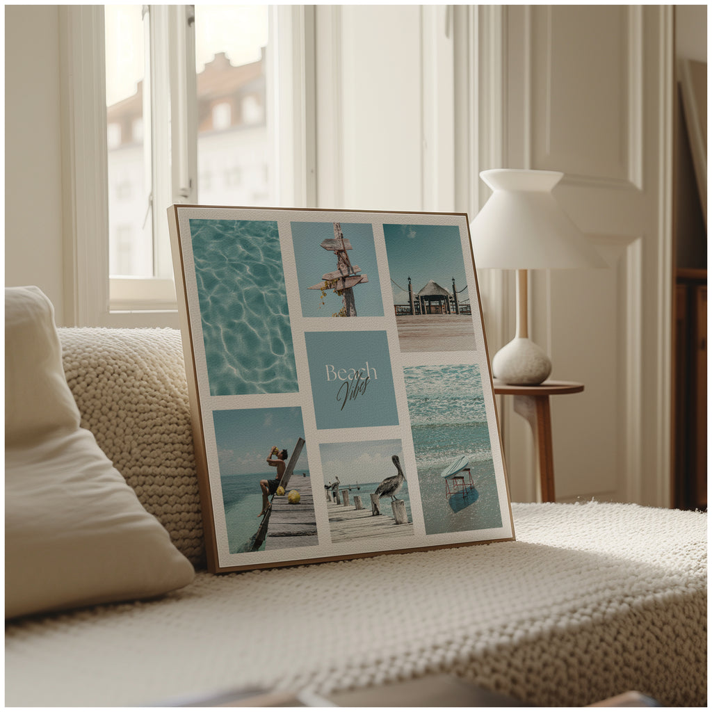 Póster digital Mar & Playa - Colección Beach Vibes N° 1