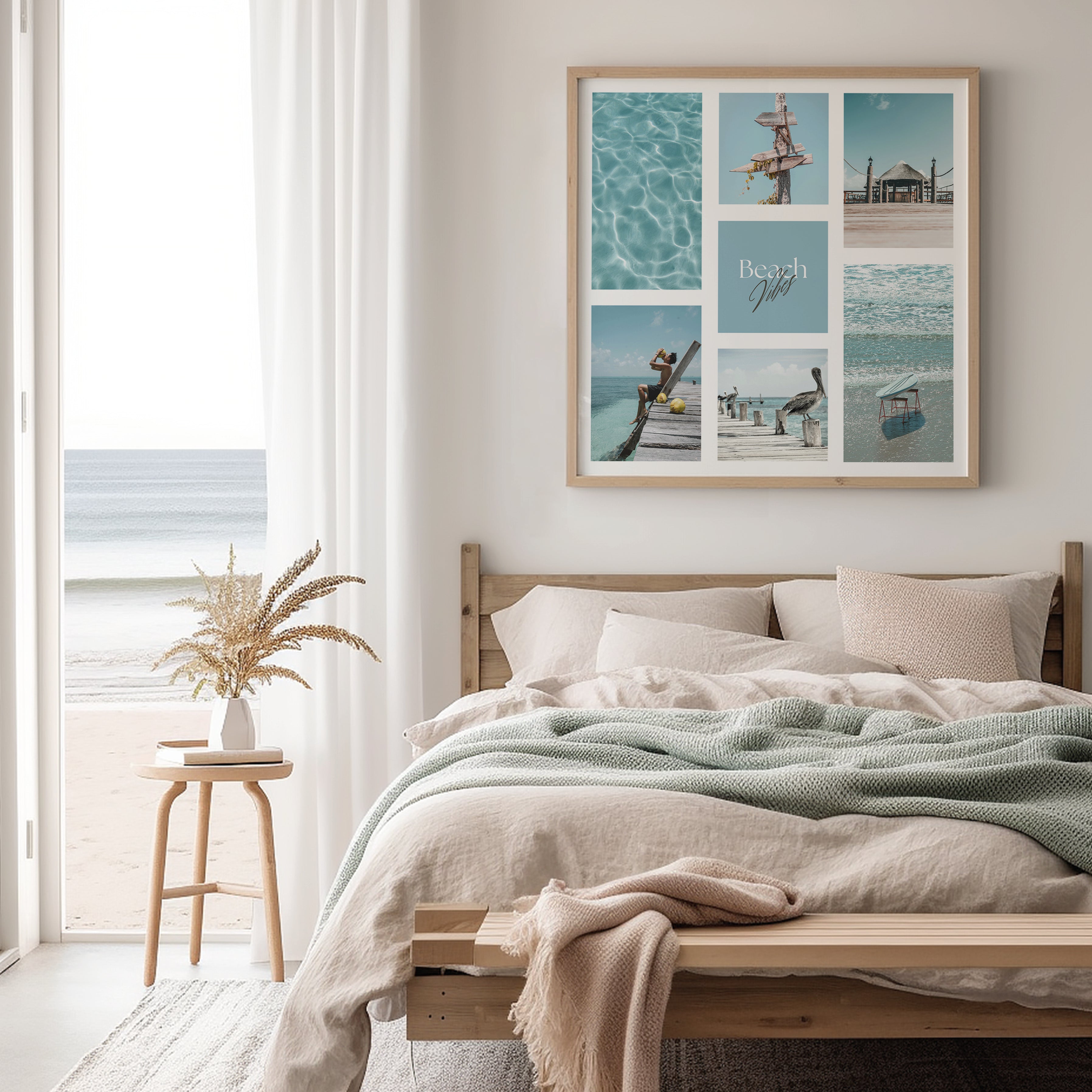 Digital poster Sea & Beach - Beach Vibes Collection No. 1
