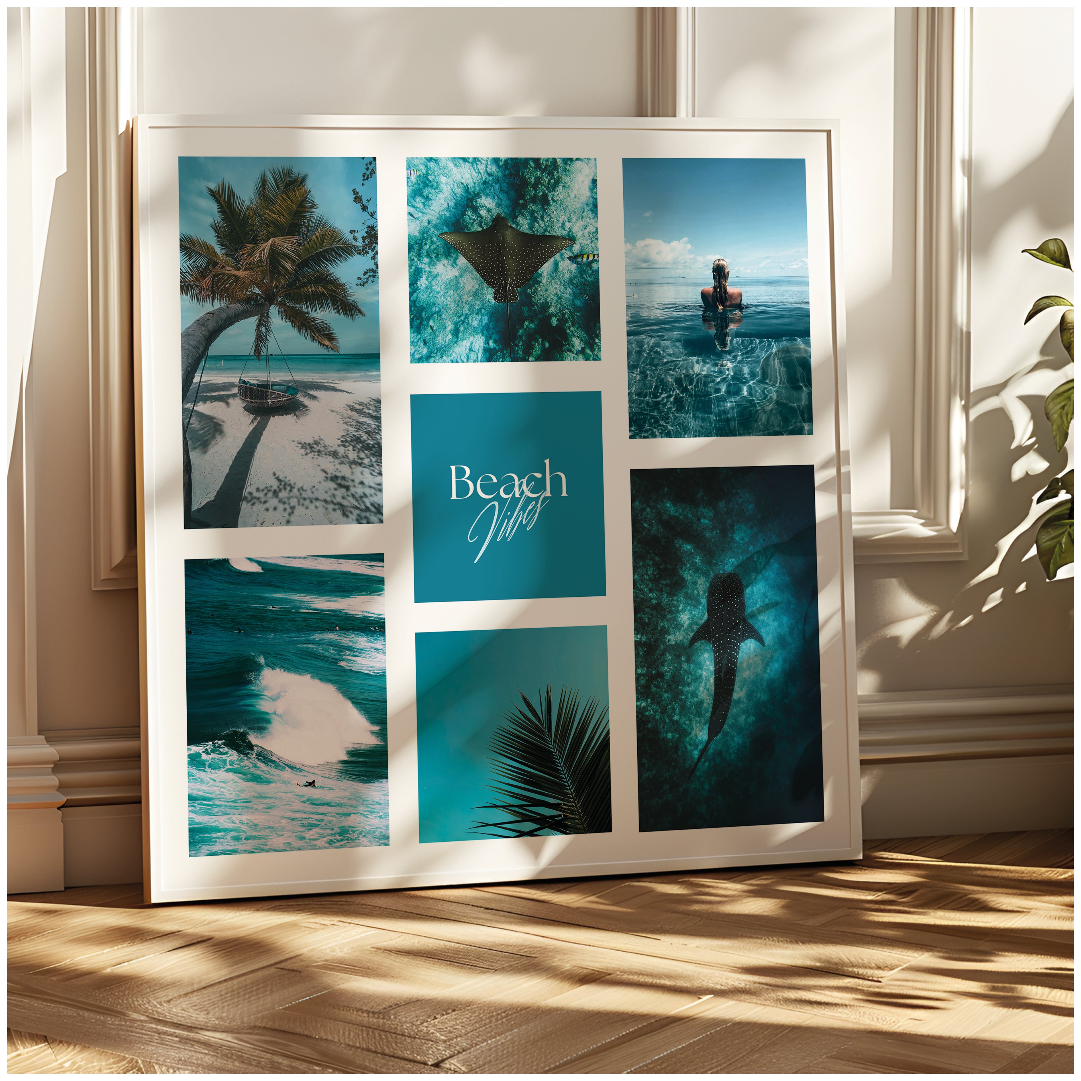 Digital poster Sea & Beach - Beach Vibes Collection No. 1