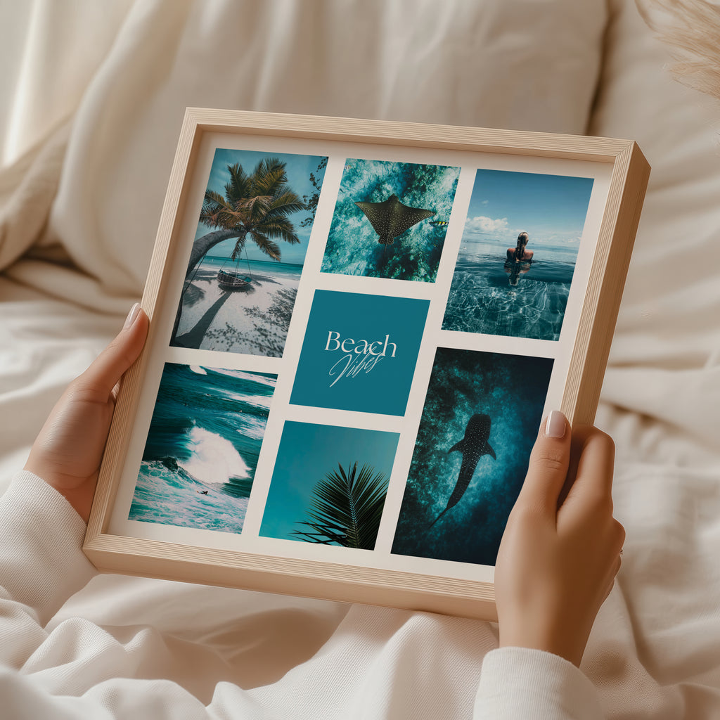 Digital poster Sea & Beach - Beach Vibes Collection No. 1