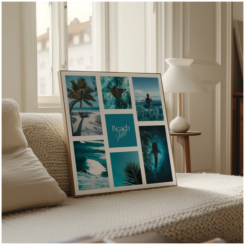 Digital poster Sea & Beach - Beach Vibes Collection No. 1