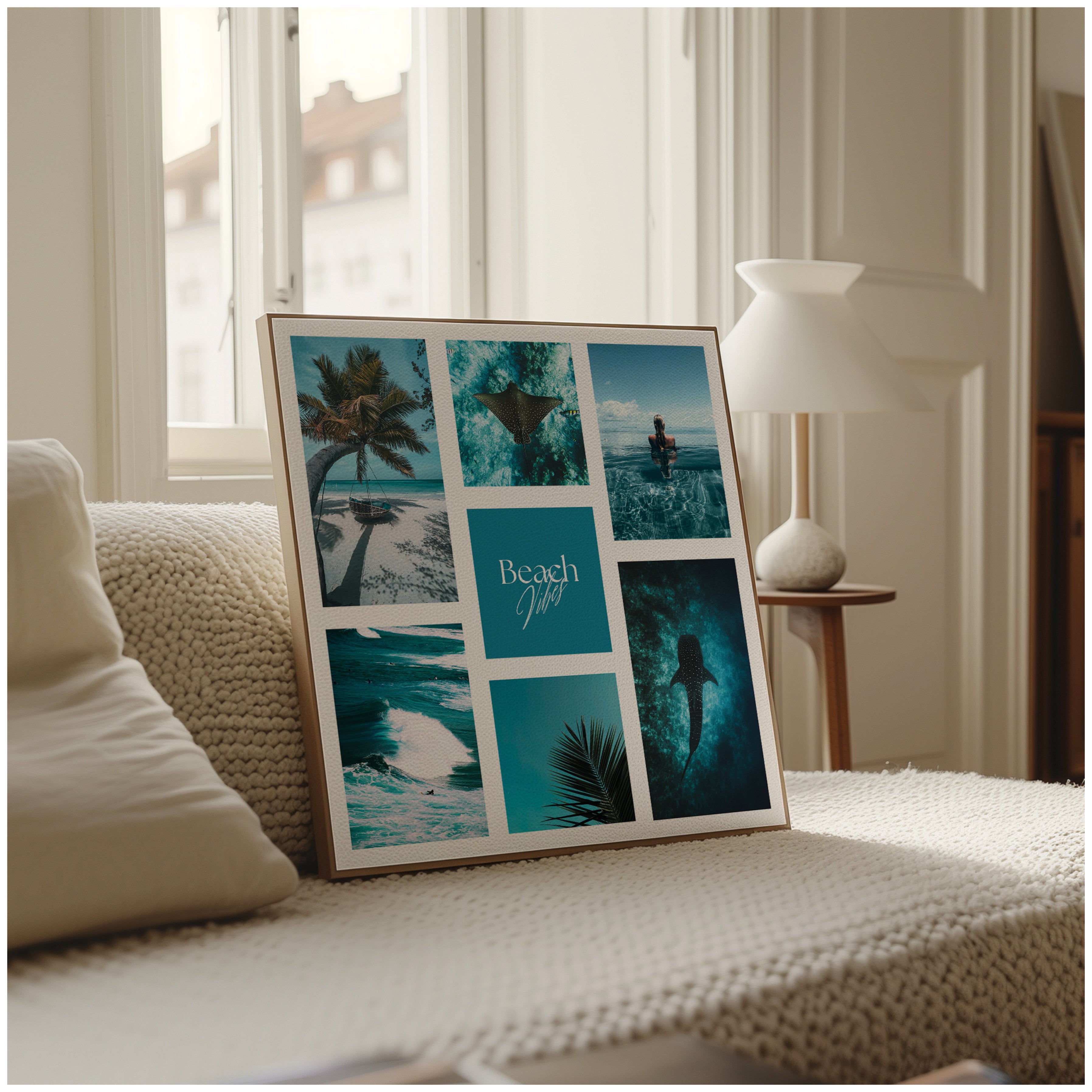 Digital poster Sea & Beach - Beach Vibes Collection No. 1