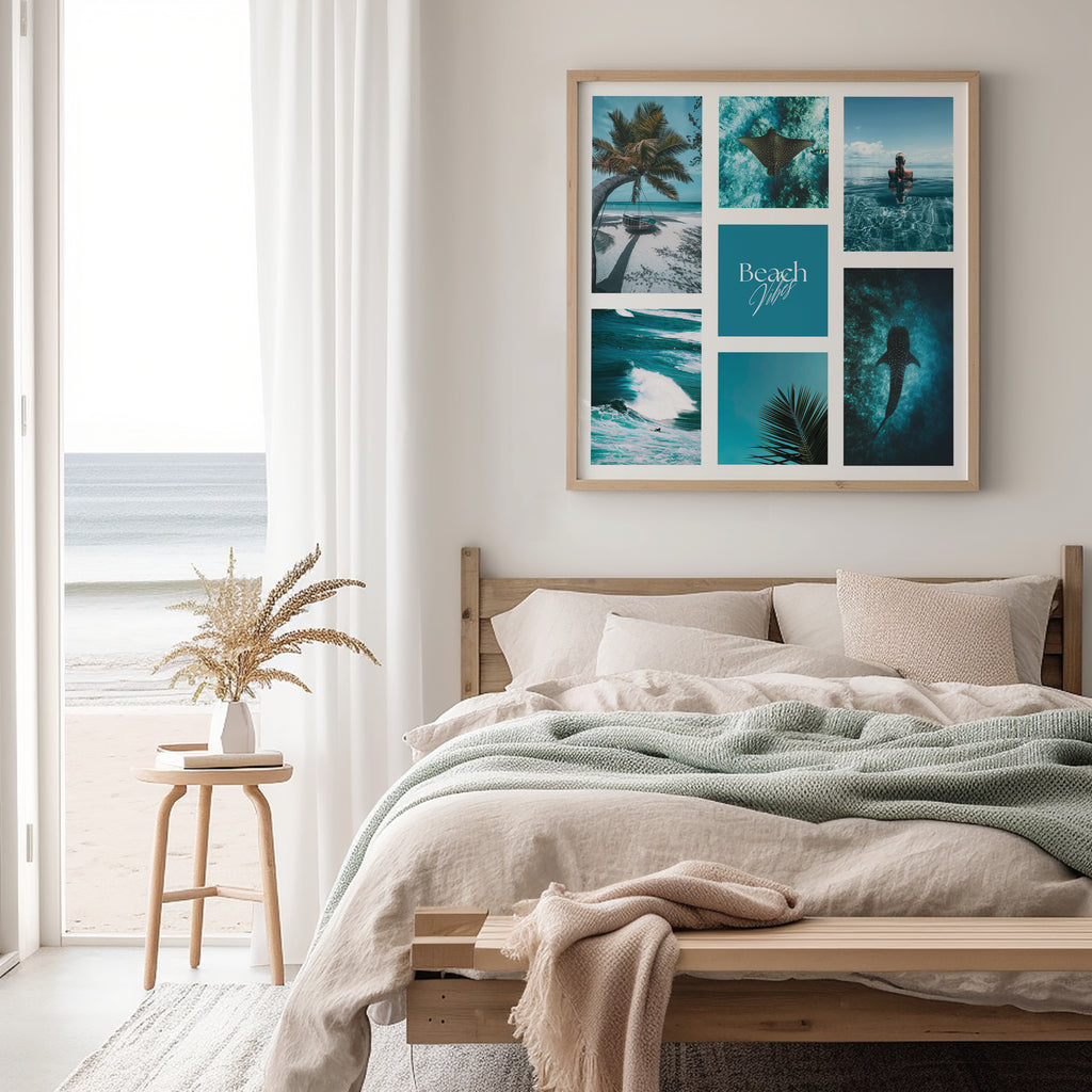 Digital poster Sea & Beach - Beach Vibes Collection No. 1
