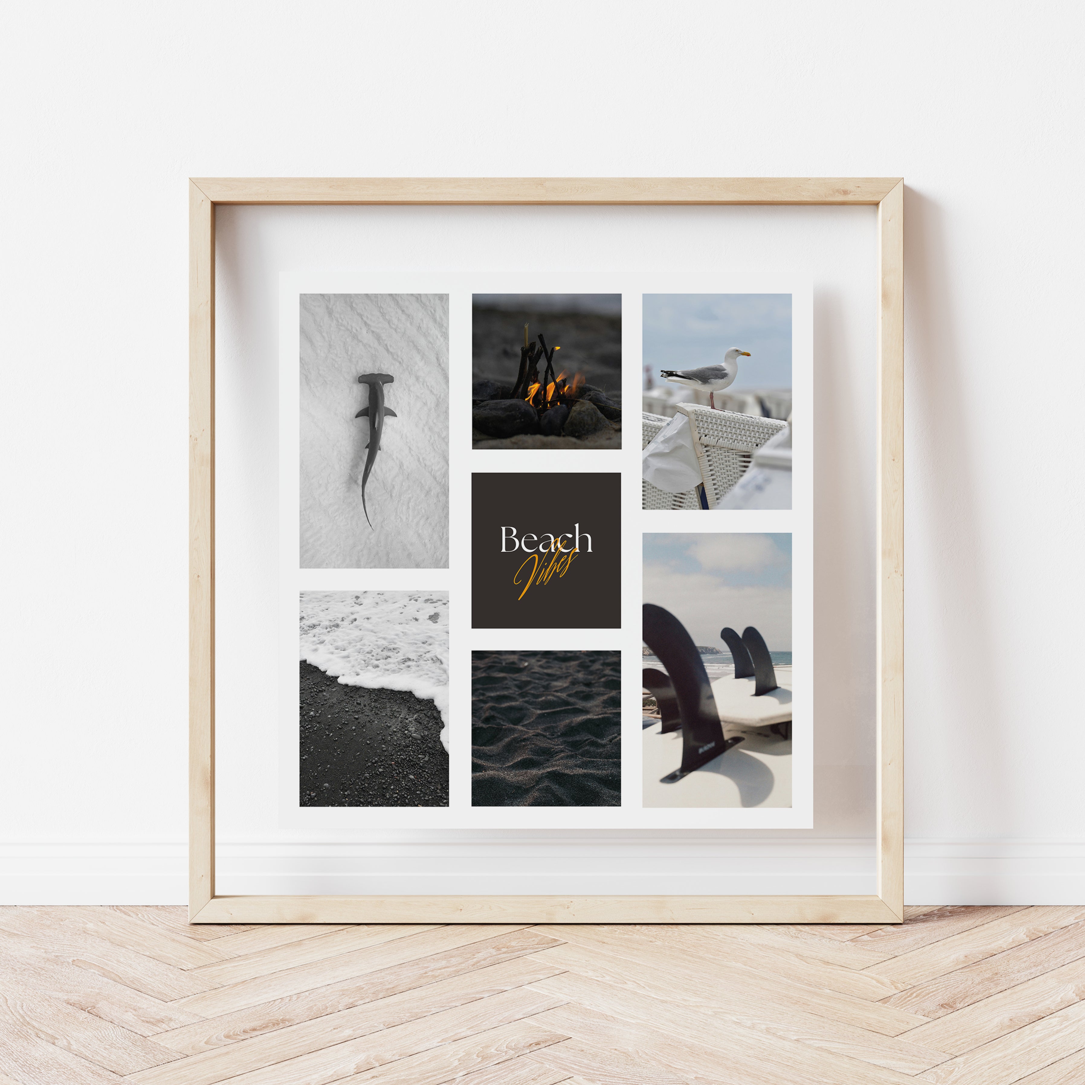 Digital poster Sea & Beach - Beach Vibes Collection No. 1