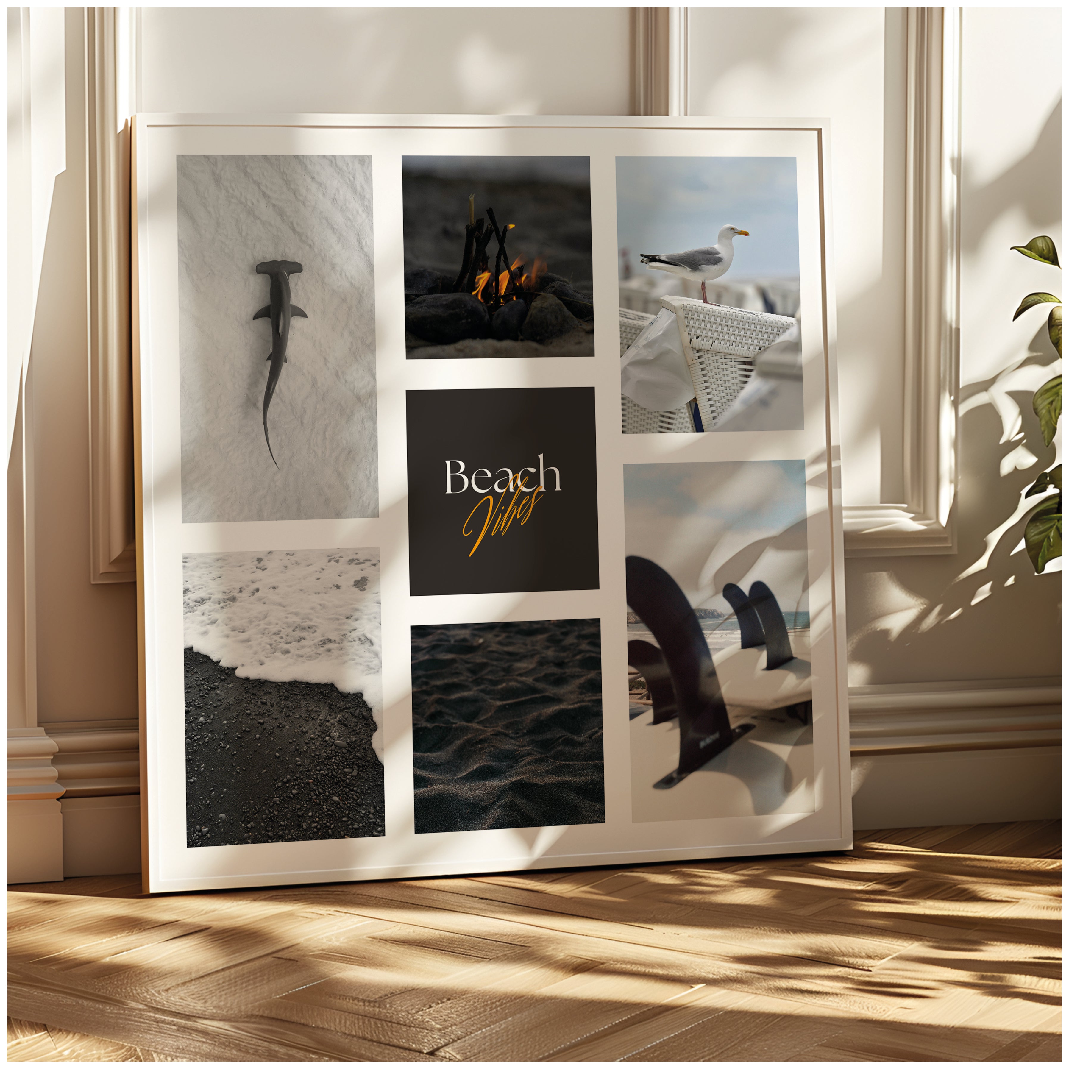 Digital poster Sea & Beach - Beach Vibes Collection No. 1