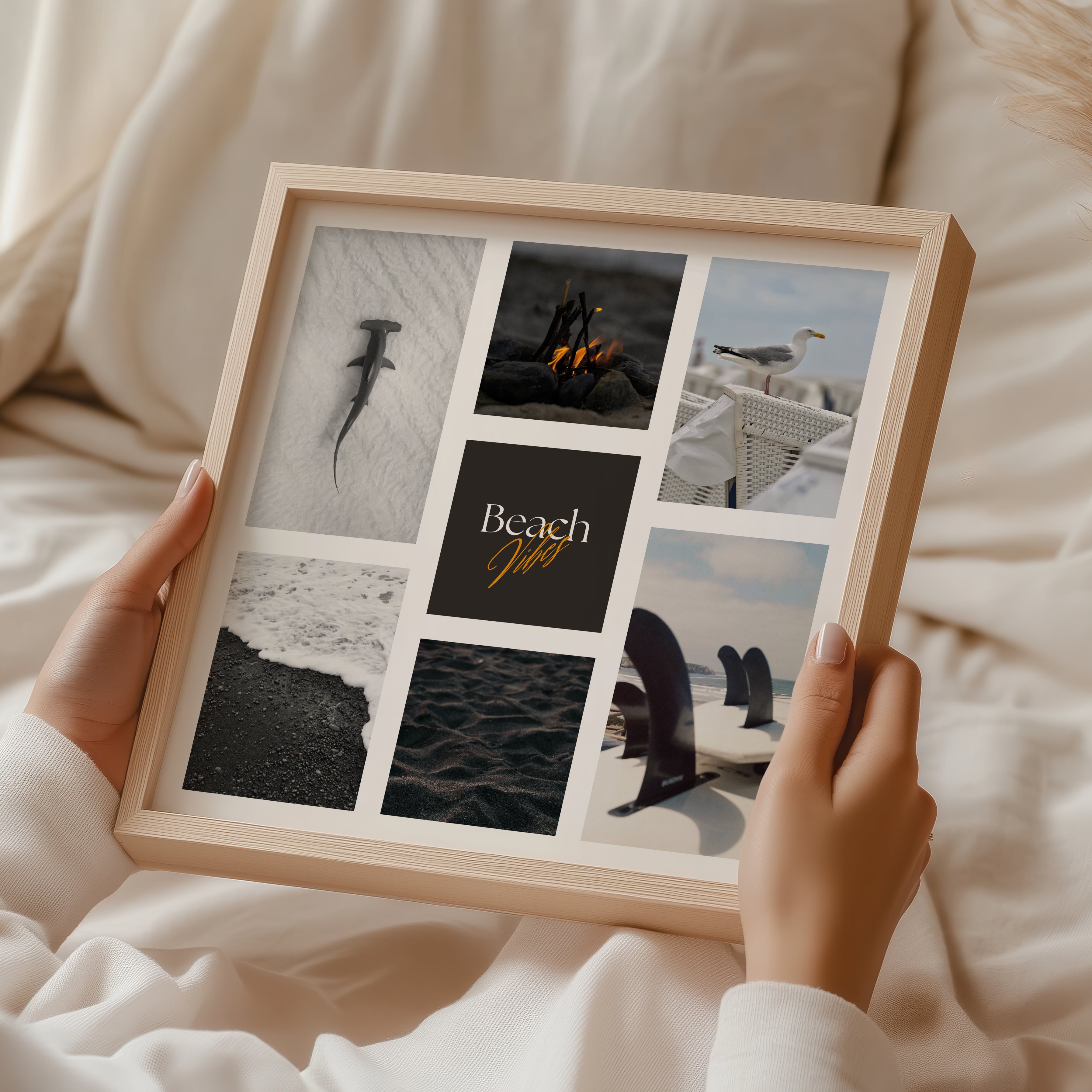 Digital poster Sea & Beach - Beach Vibes Collection No. 1
