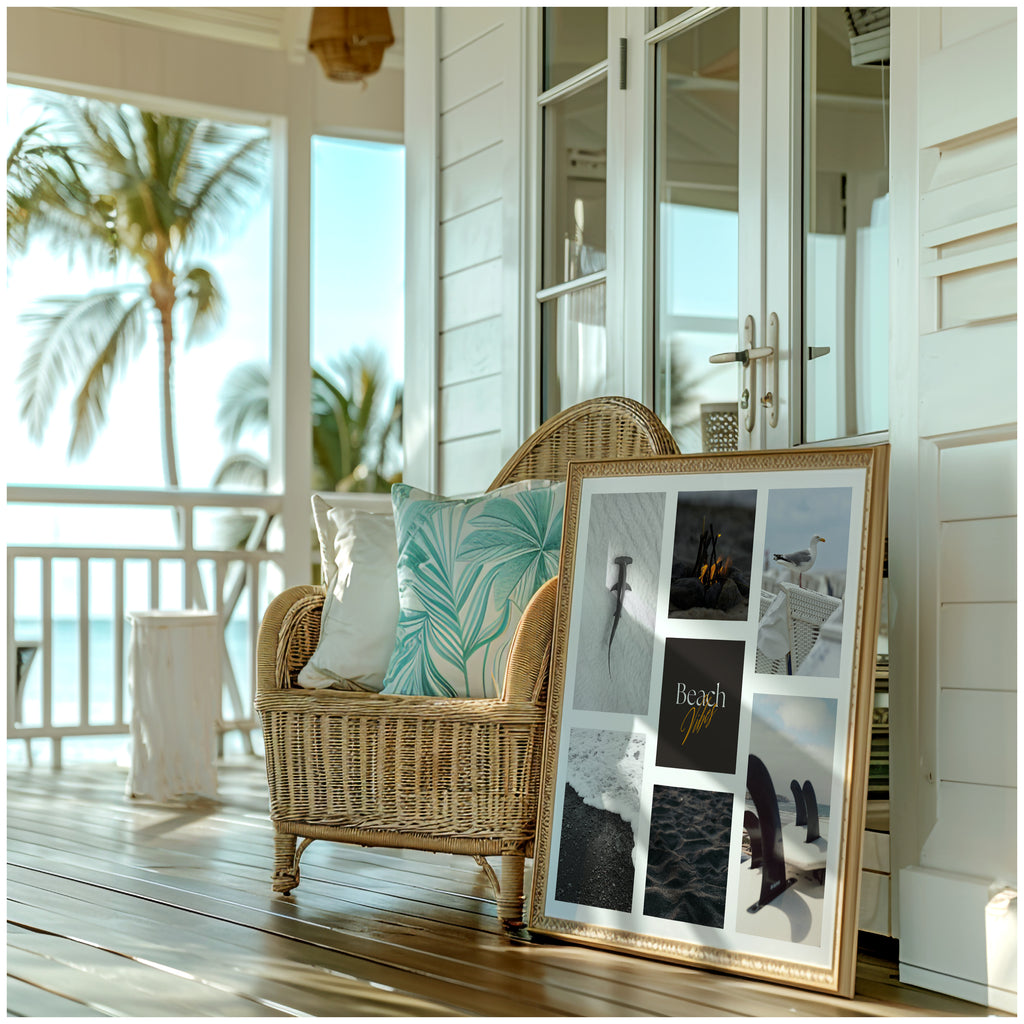 Póster digital Mar & Playa - Colección Beach Vibes N° 1