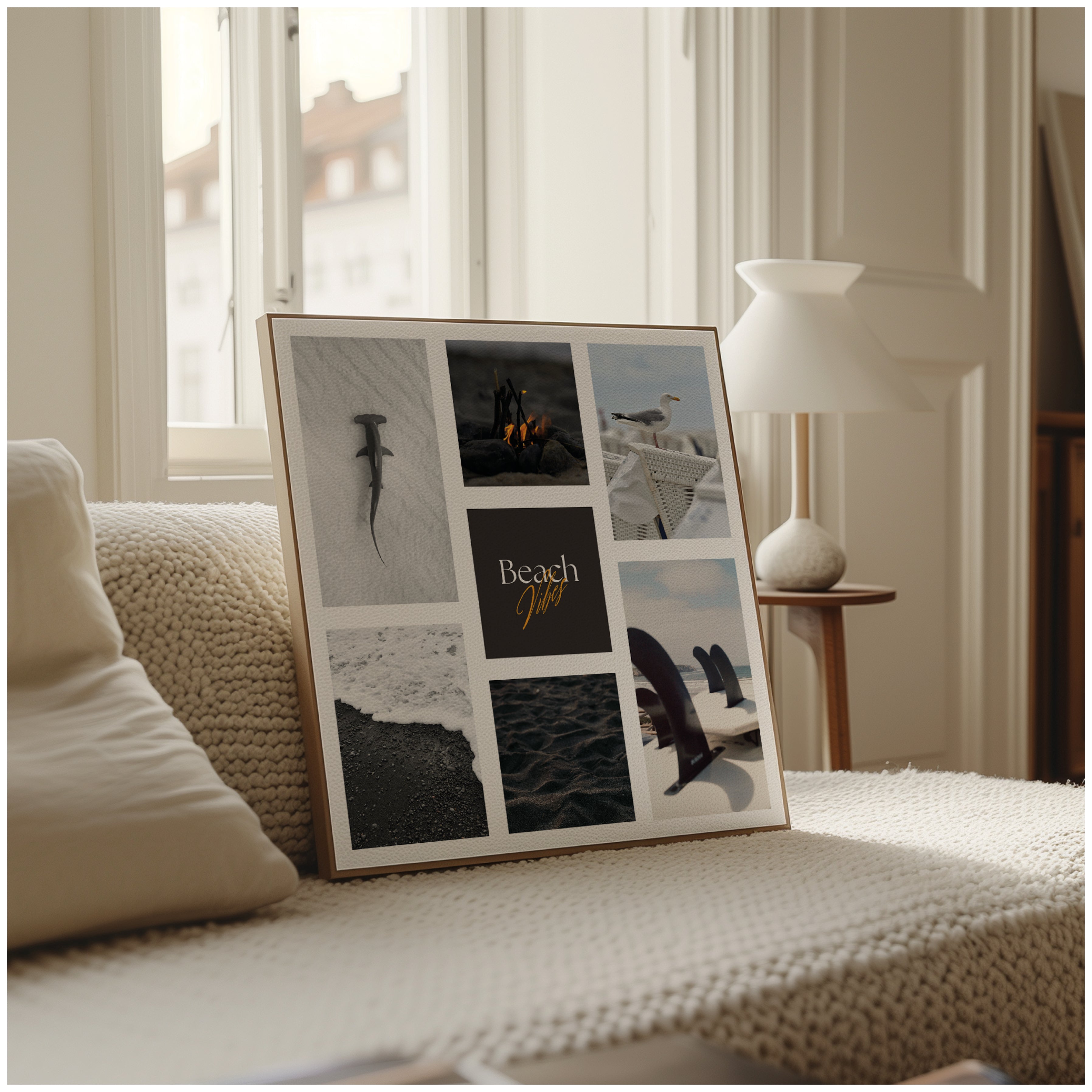Digital poster Sea & Beach - Beach Vibes Collection No. 1