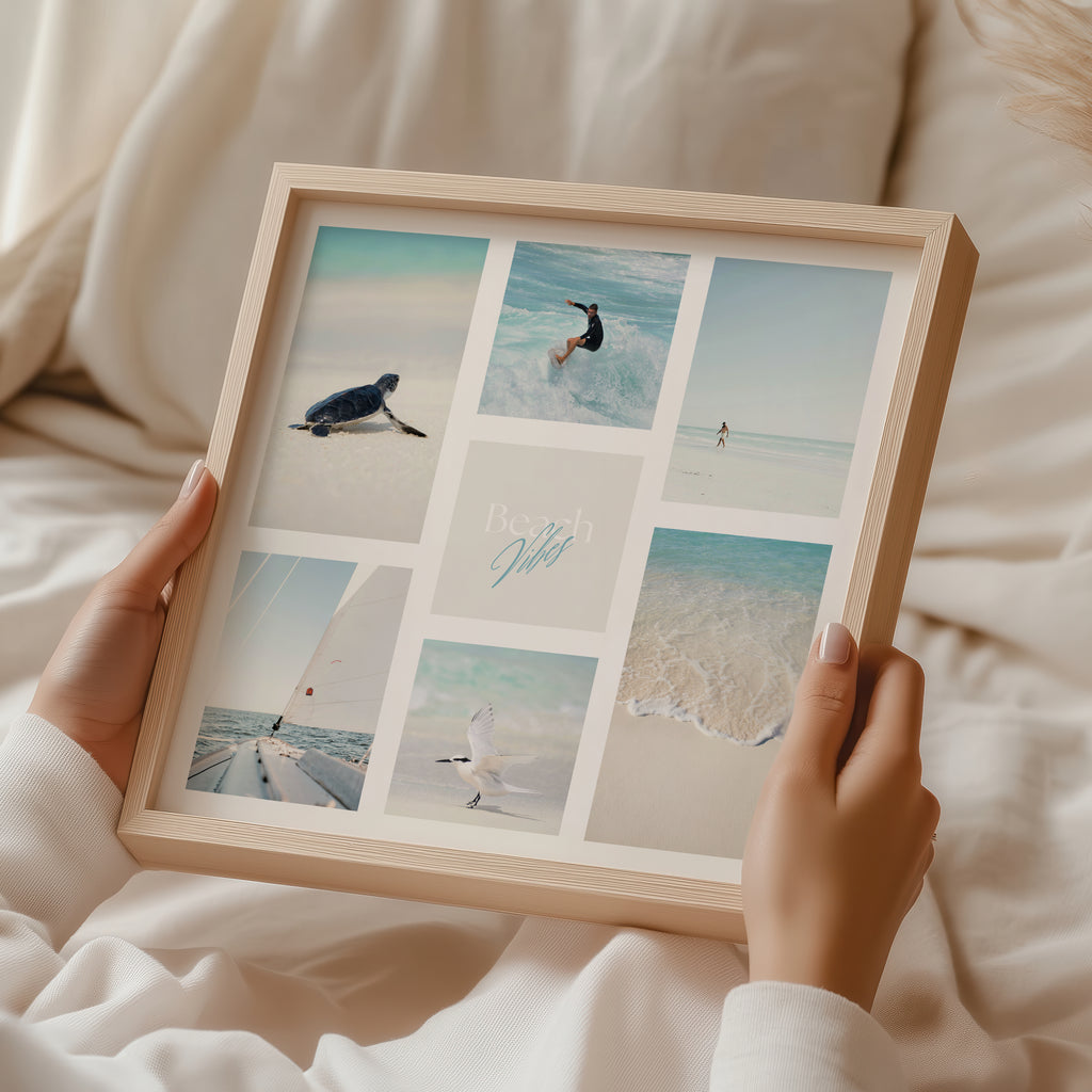 Póster digital Mar & Playa - Colección Beach Vibes N° 1