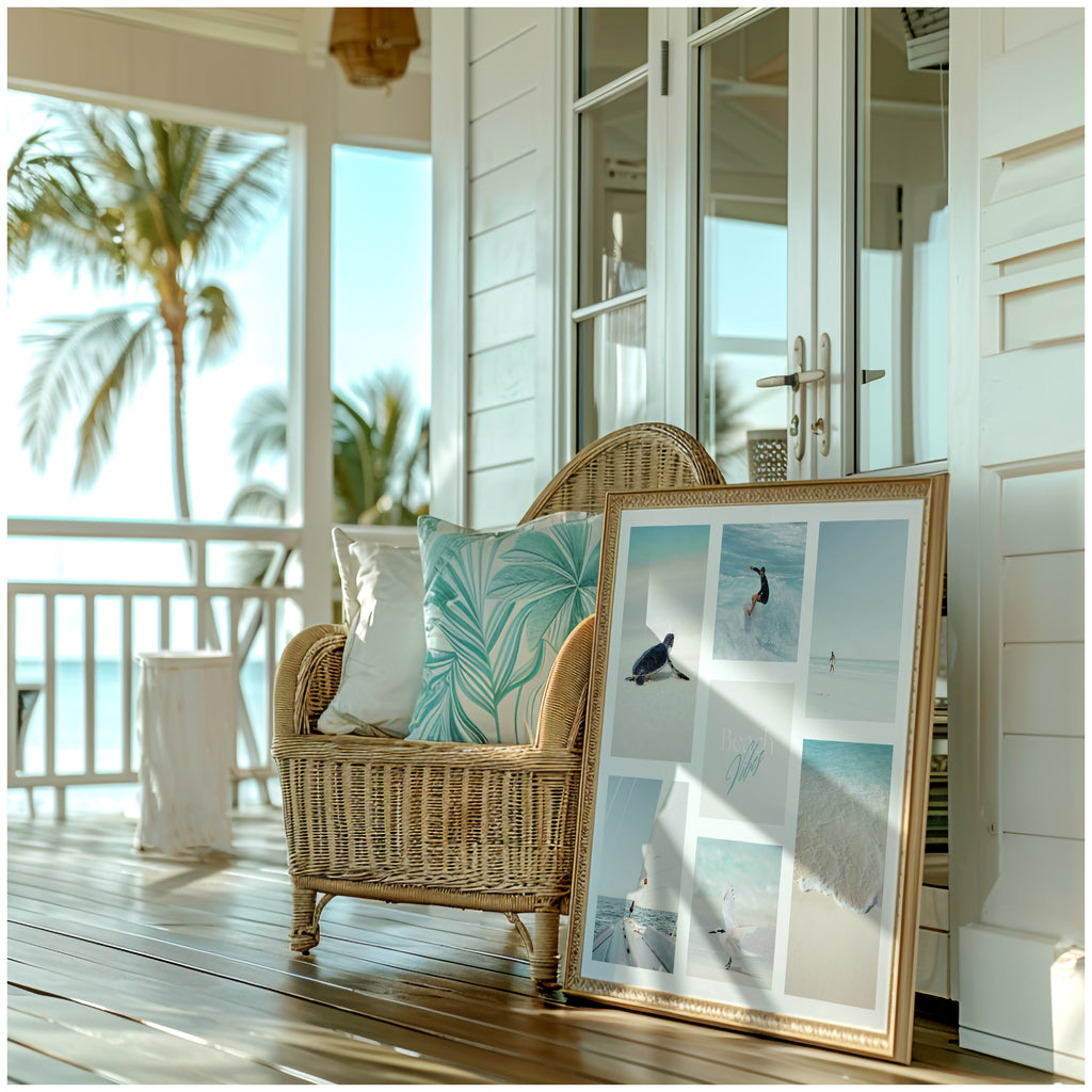 Póster digital Mar & Playa - Colección Beach Vibes N° 1