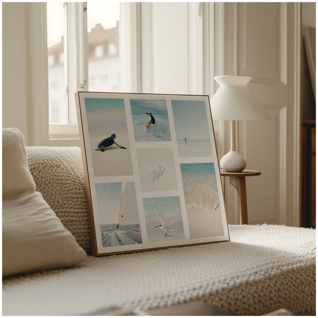 Póster digital Mar & Playa - Colección Beach Vibes N° 1