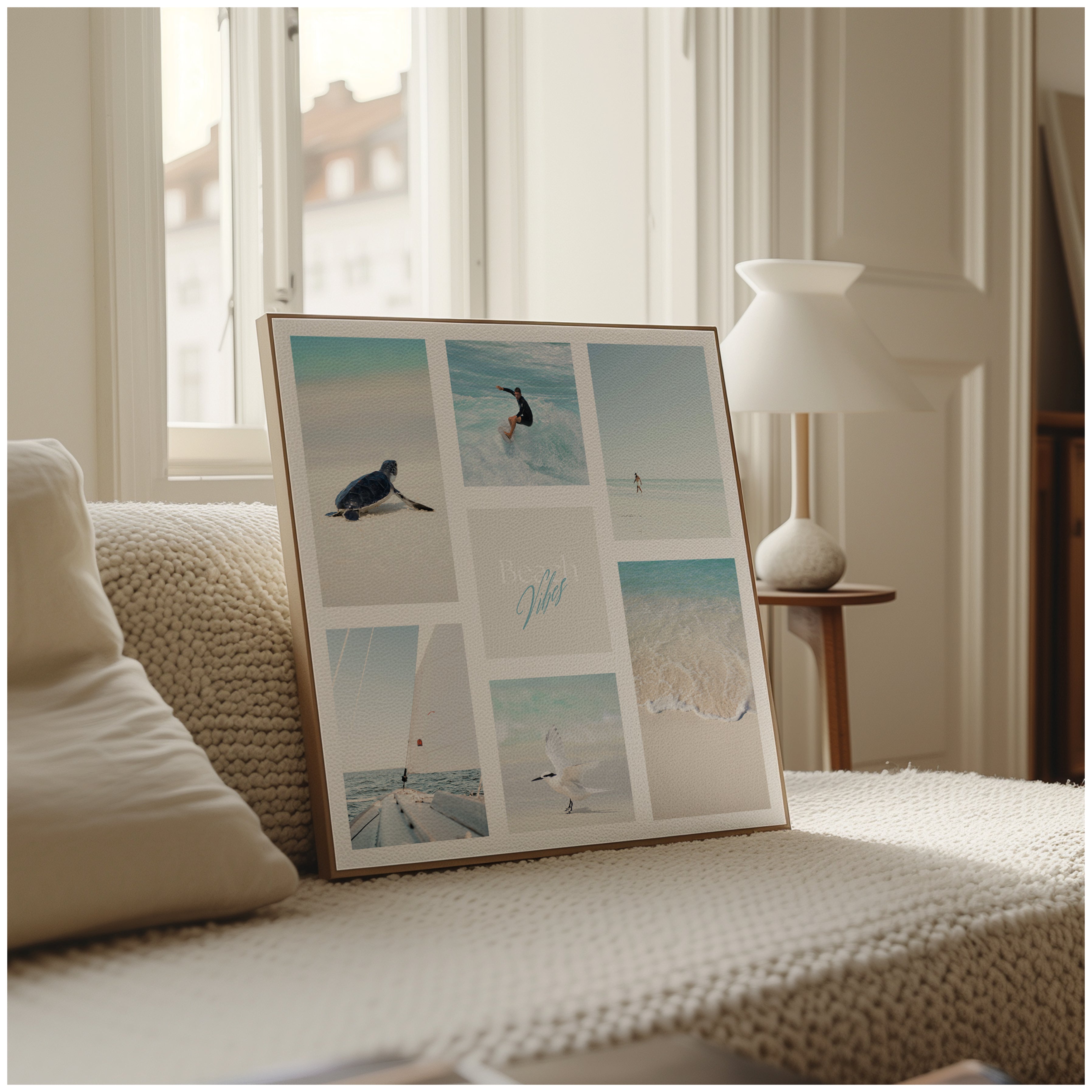 Póster digital Mar & Playa - Colección Beach Vibes N° 1