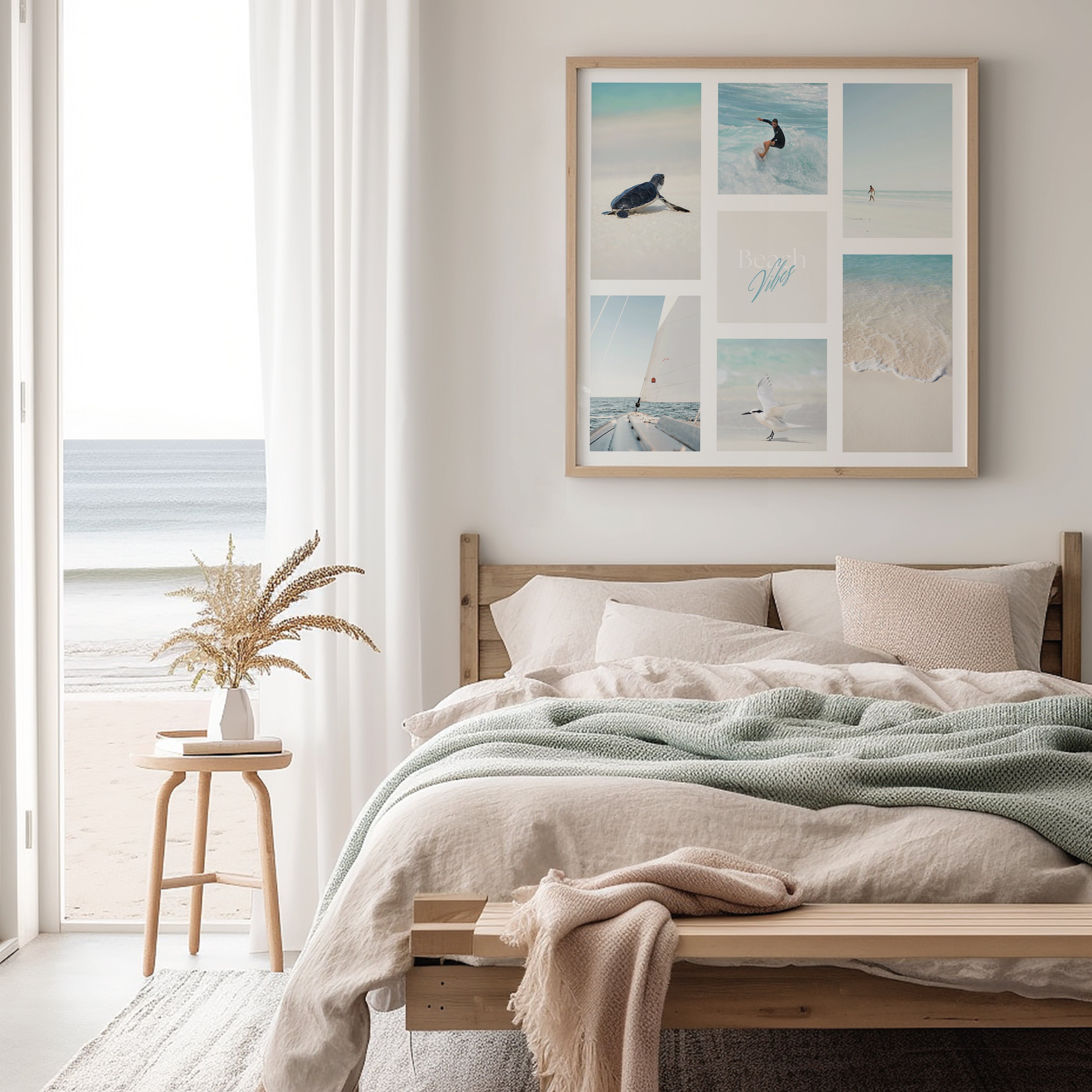 Digital poster Sea & Beach - Beach Vibes Collection No. 1