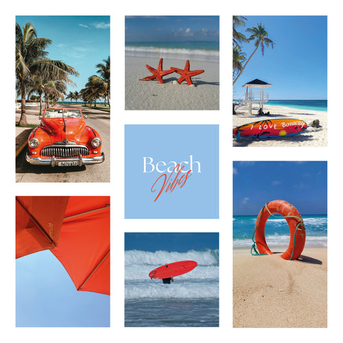 Affiche digitale Mer & Plage - Collection Beach Vibes N° 01