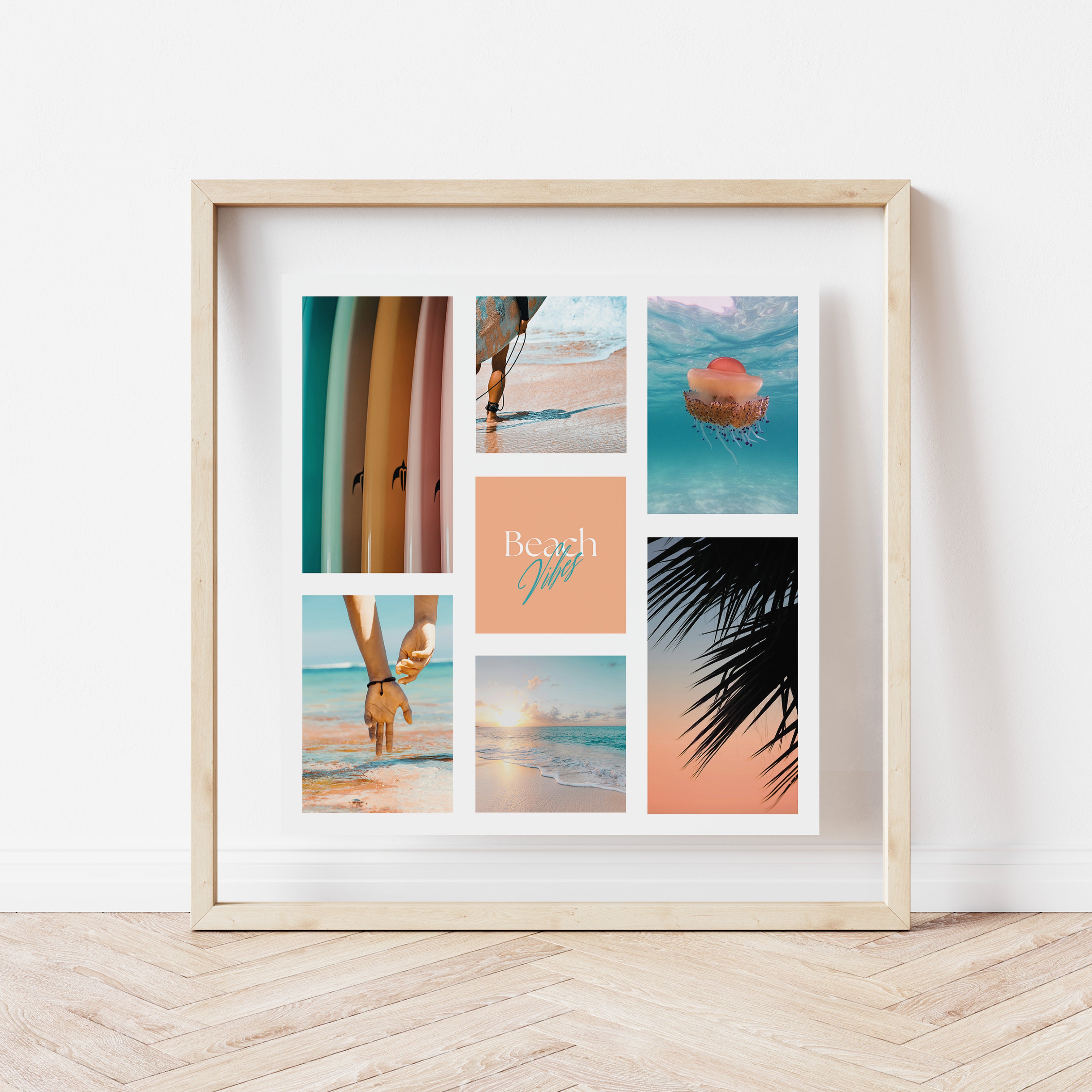 Digital poster Sea & Beach - Beach Vibes Collection No. 1