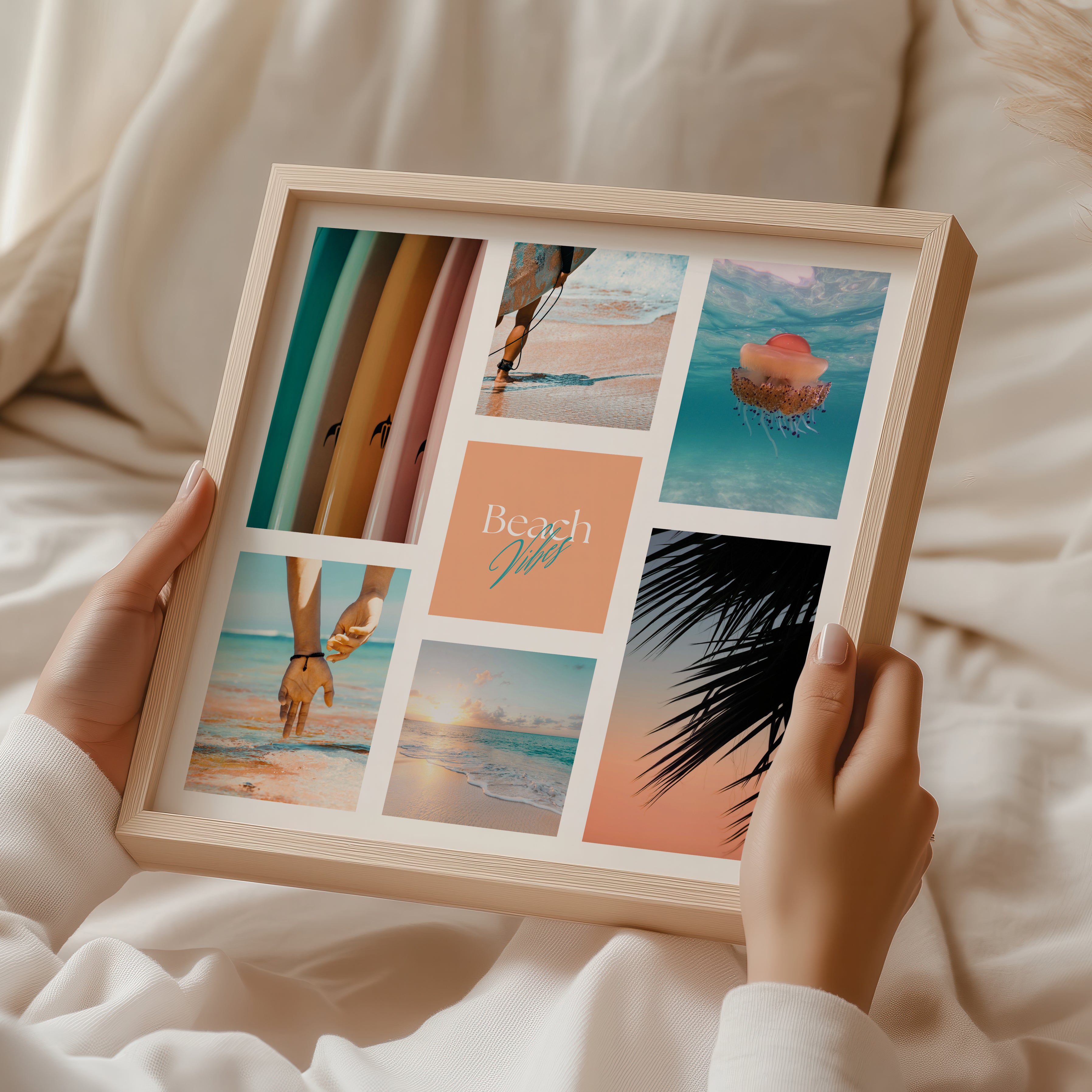 Póster digital Mar & Playa - Colección Beach Vibes N° 1