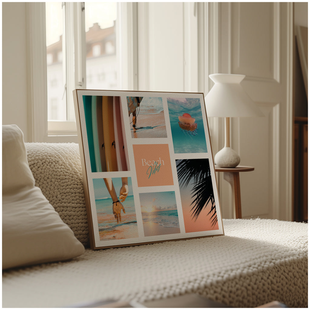 Póster digital Mar & Playa - Colección Beach Vibes N° 1