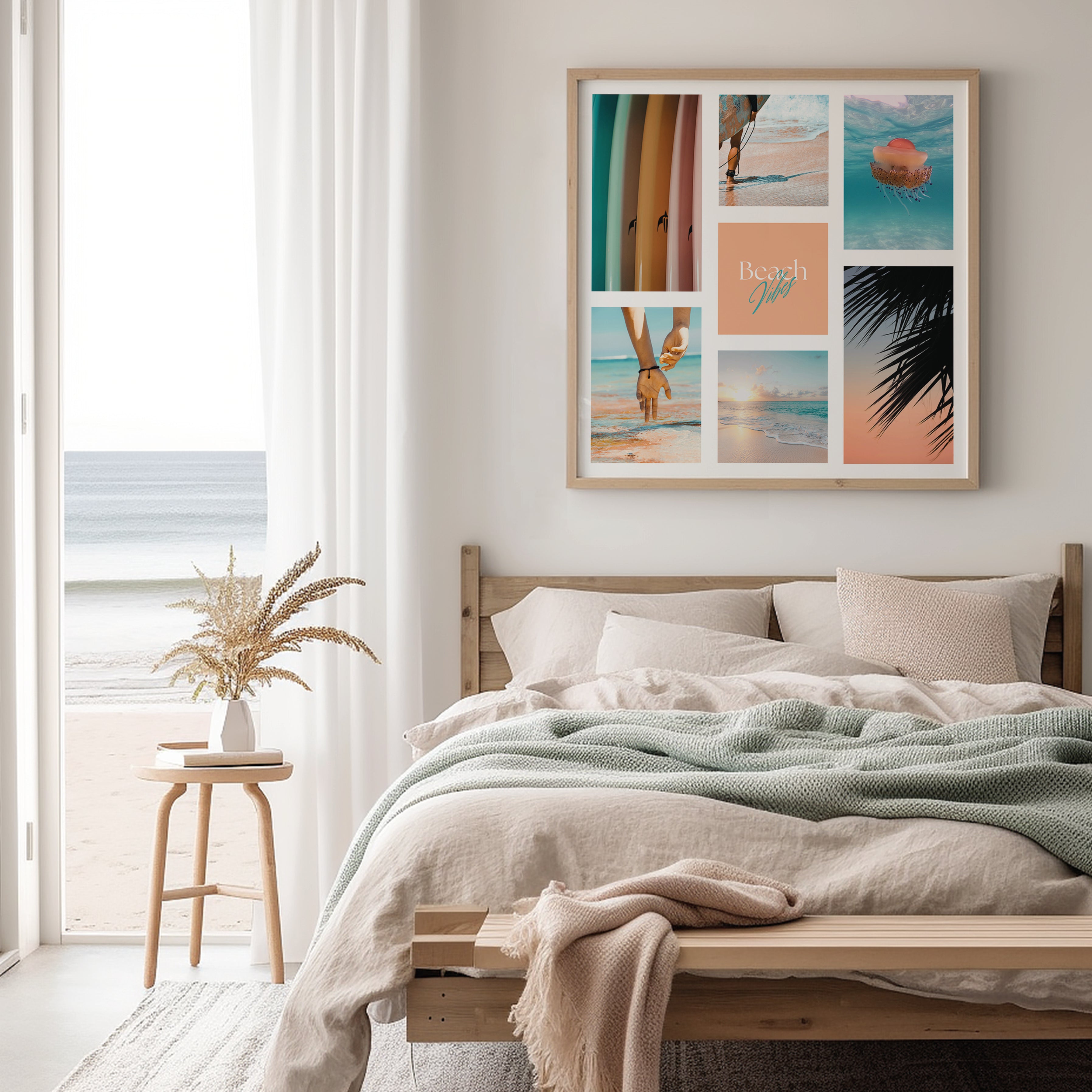 Digital poster Sea & Beach - Beach Vibes Collection No. 1