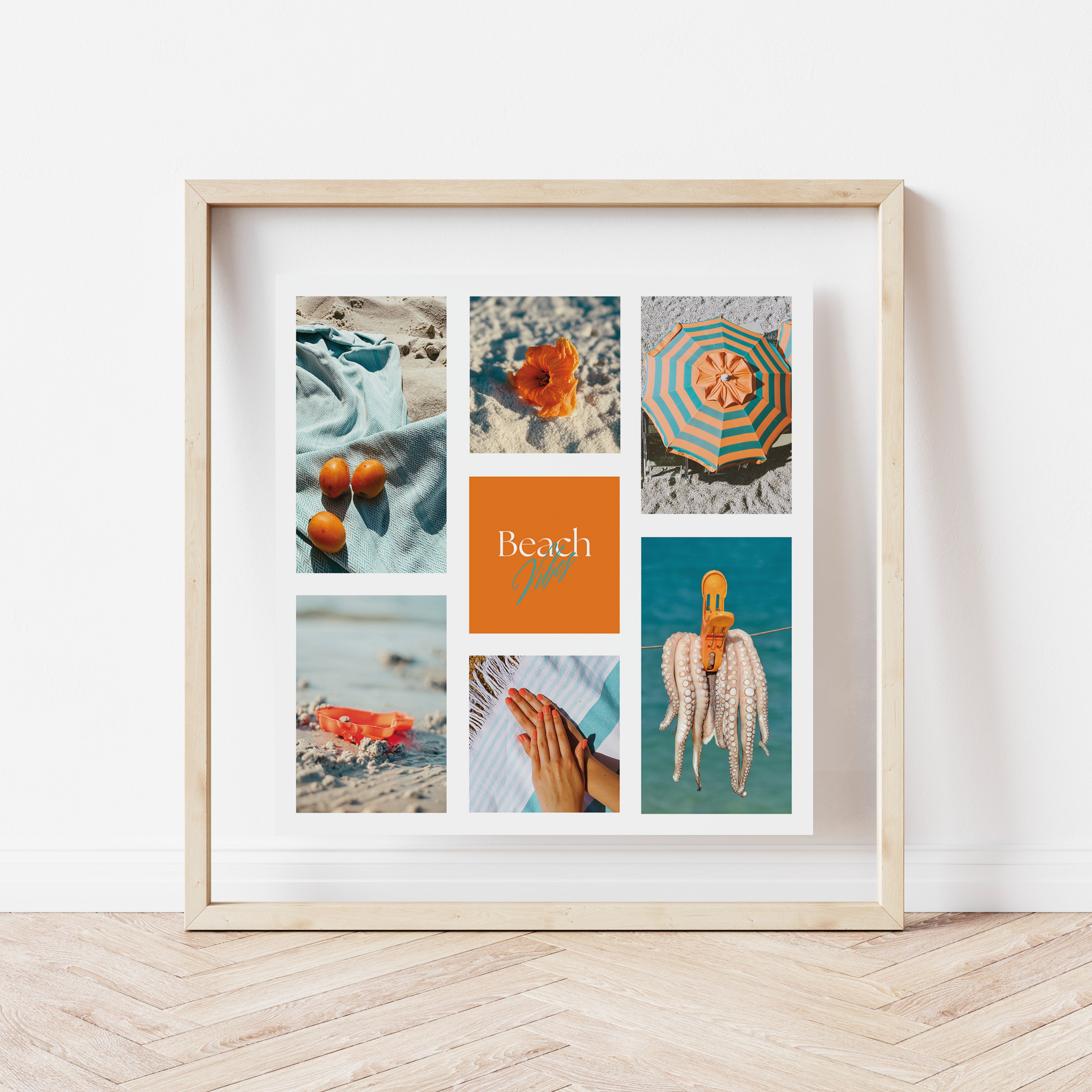 Digital poster Sea & Beach - Beach Vibes Collection No. 1
