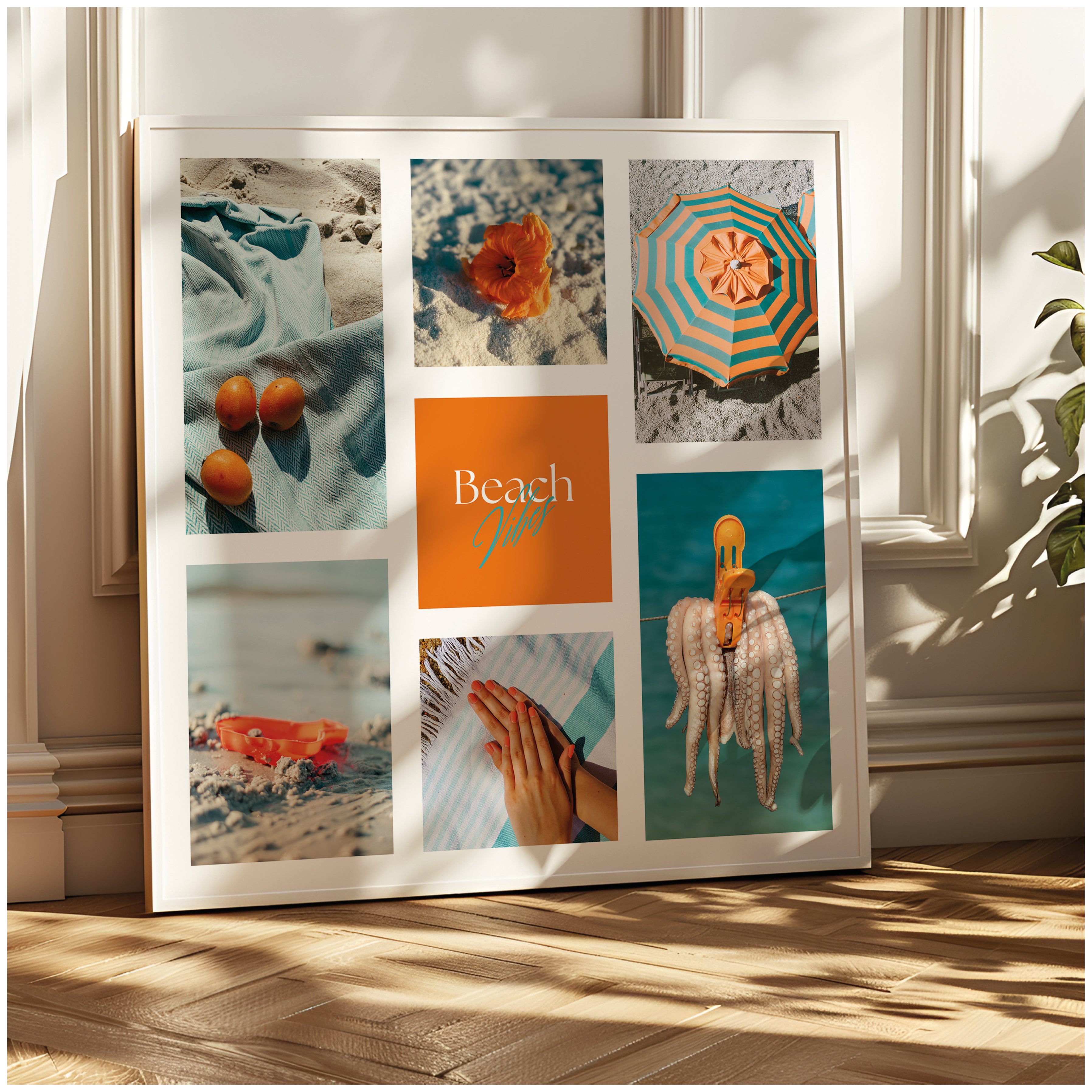 Digital poster Sea & Beach - Beach Vibes Collection No. 1