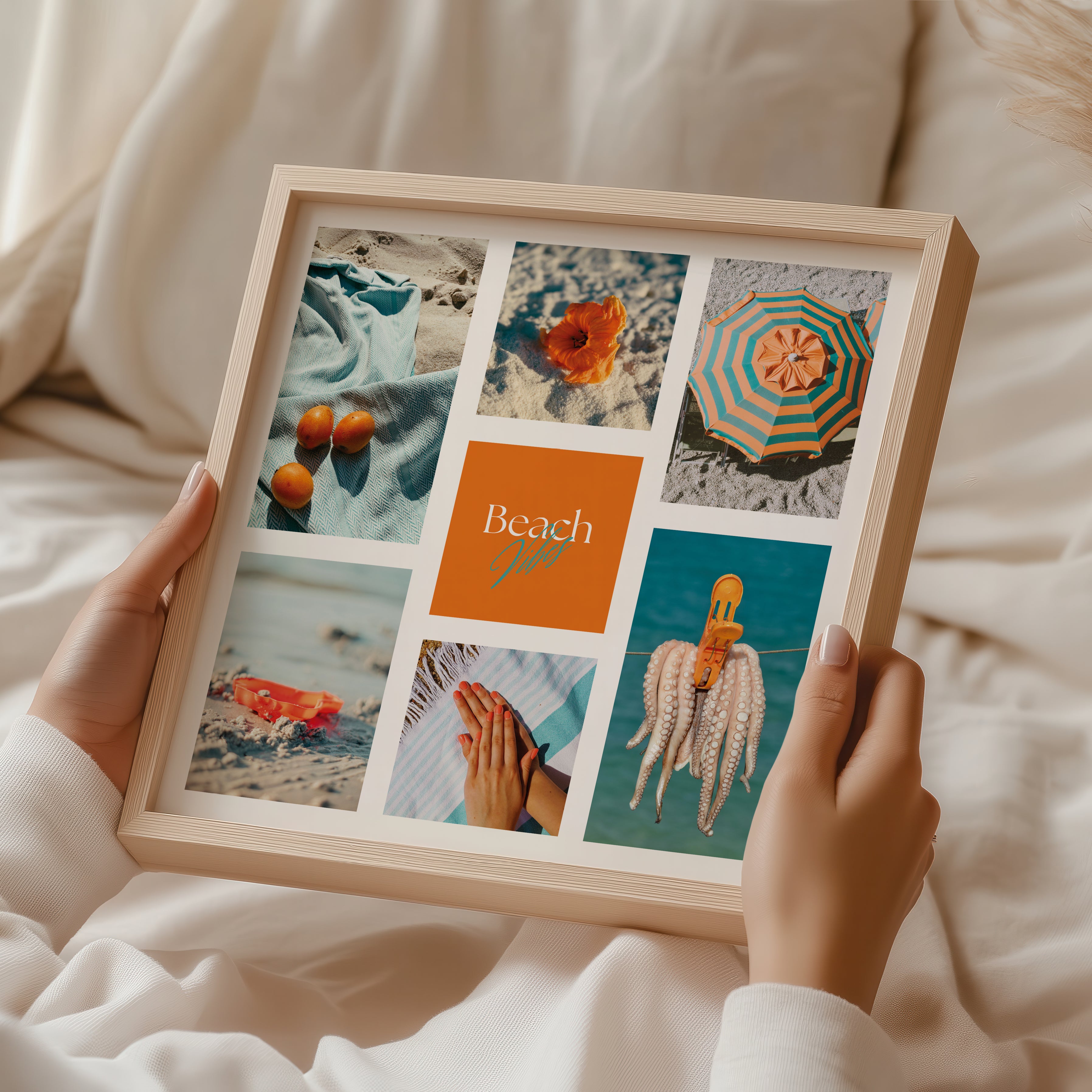 Digital poster Sea & Beach - Beach Vibes Collection No. 1