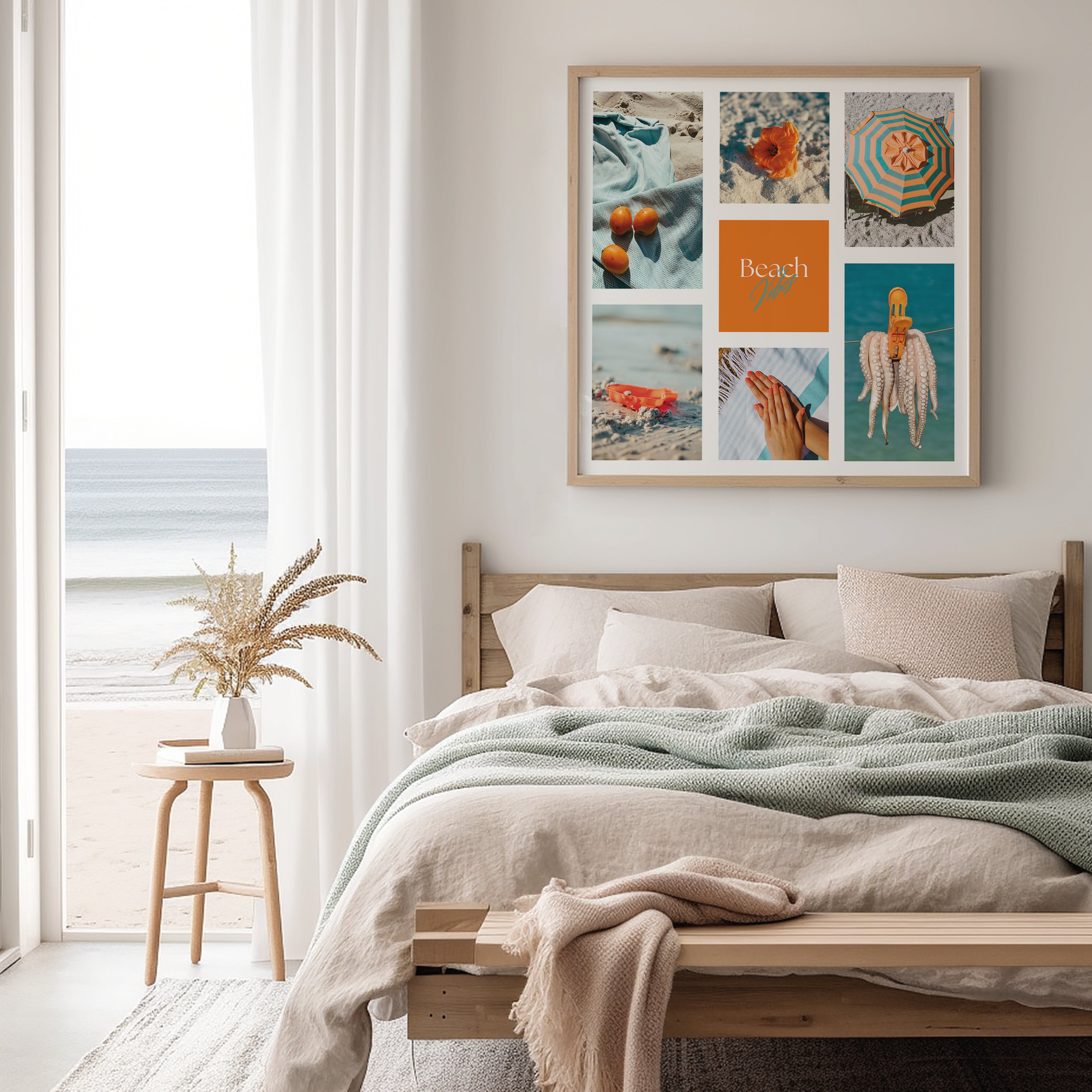 Digital poster Sea & Beach - Beach Vibes Collection No. 1