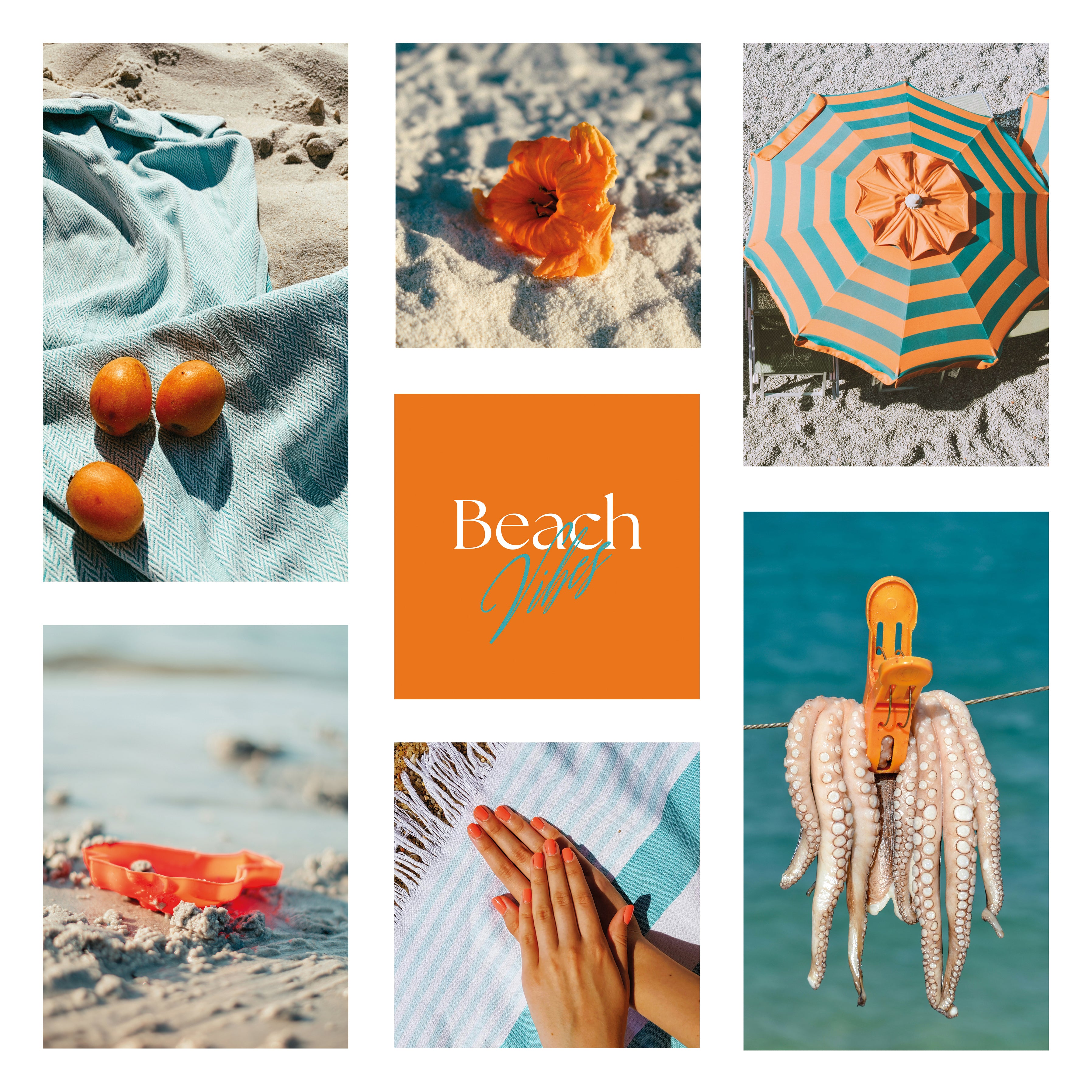 Digital poster Sea & Beach - Beach Vibes Collection No. 1